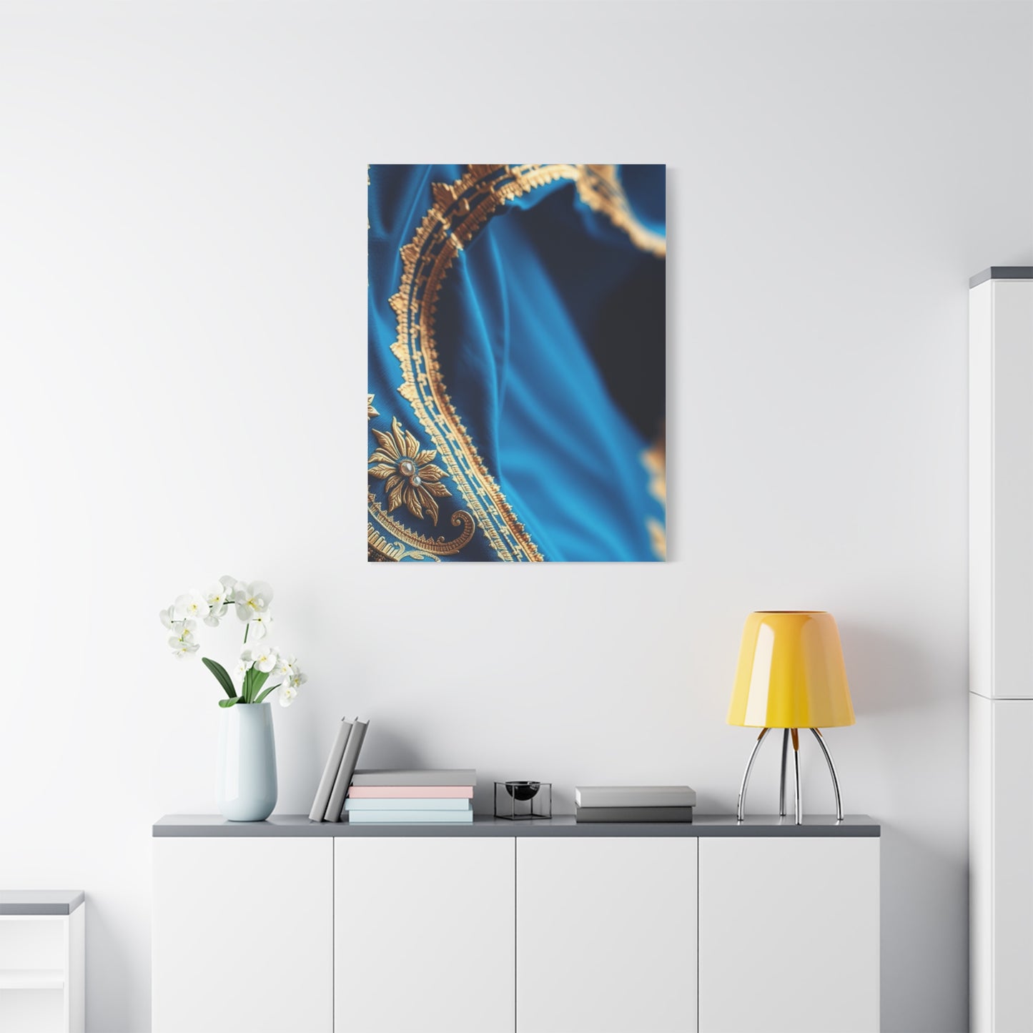 Collection Blue & Gold Art Art Wall Art & Canvas Print