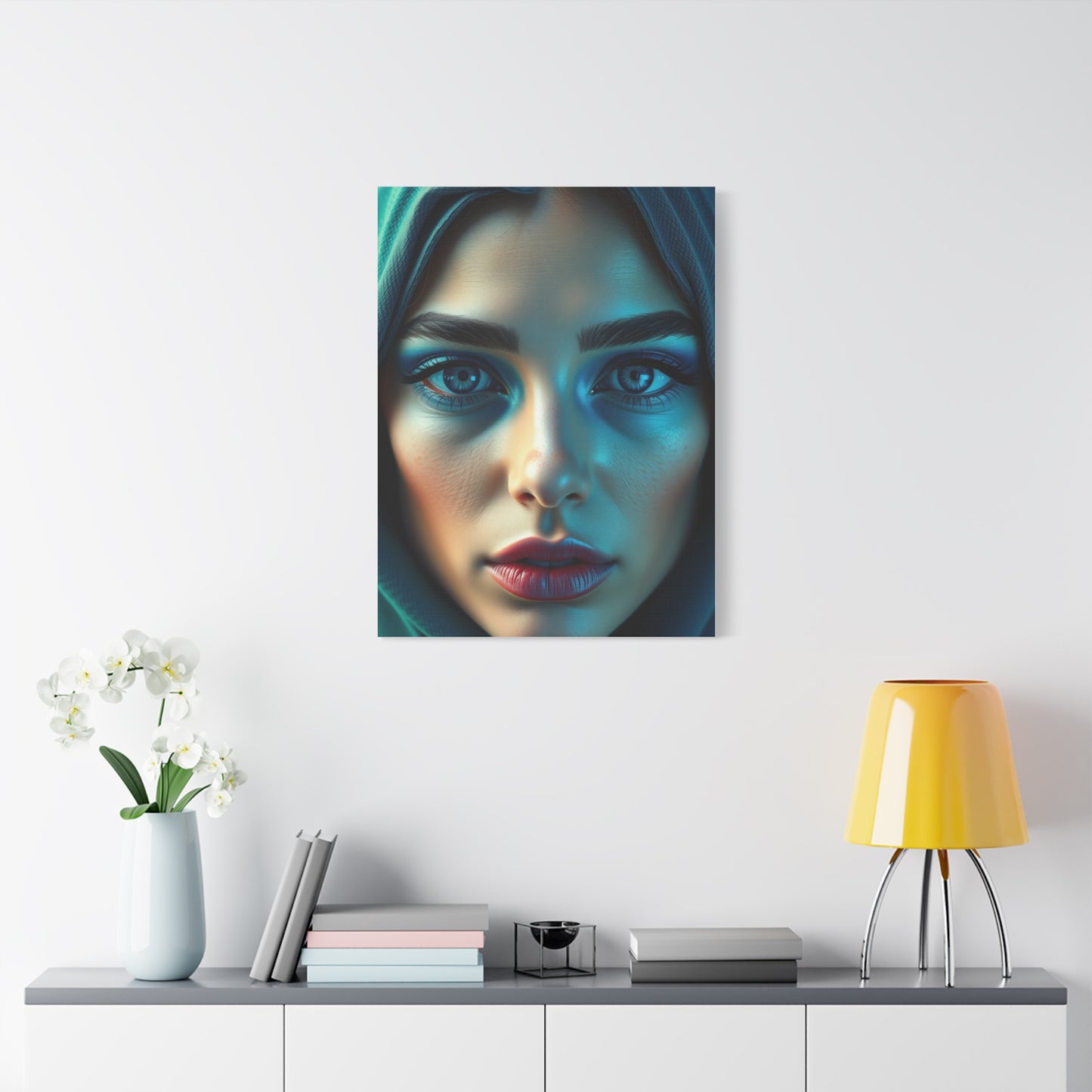 Blue & Green Art Supreme Gallery Wall Art & Canvas Print