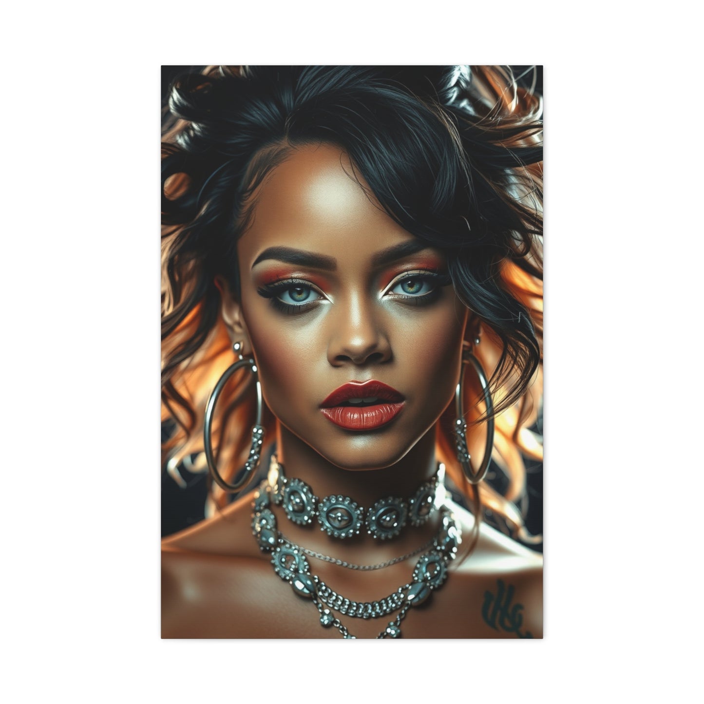 Regal Rihanna Canvas Display Wall Art & Canvas Print