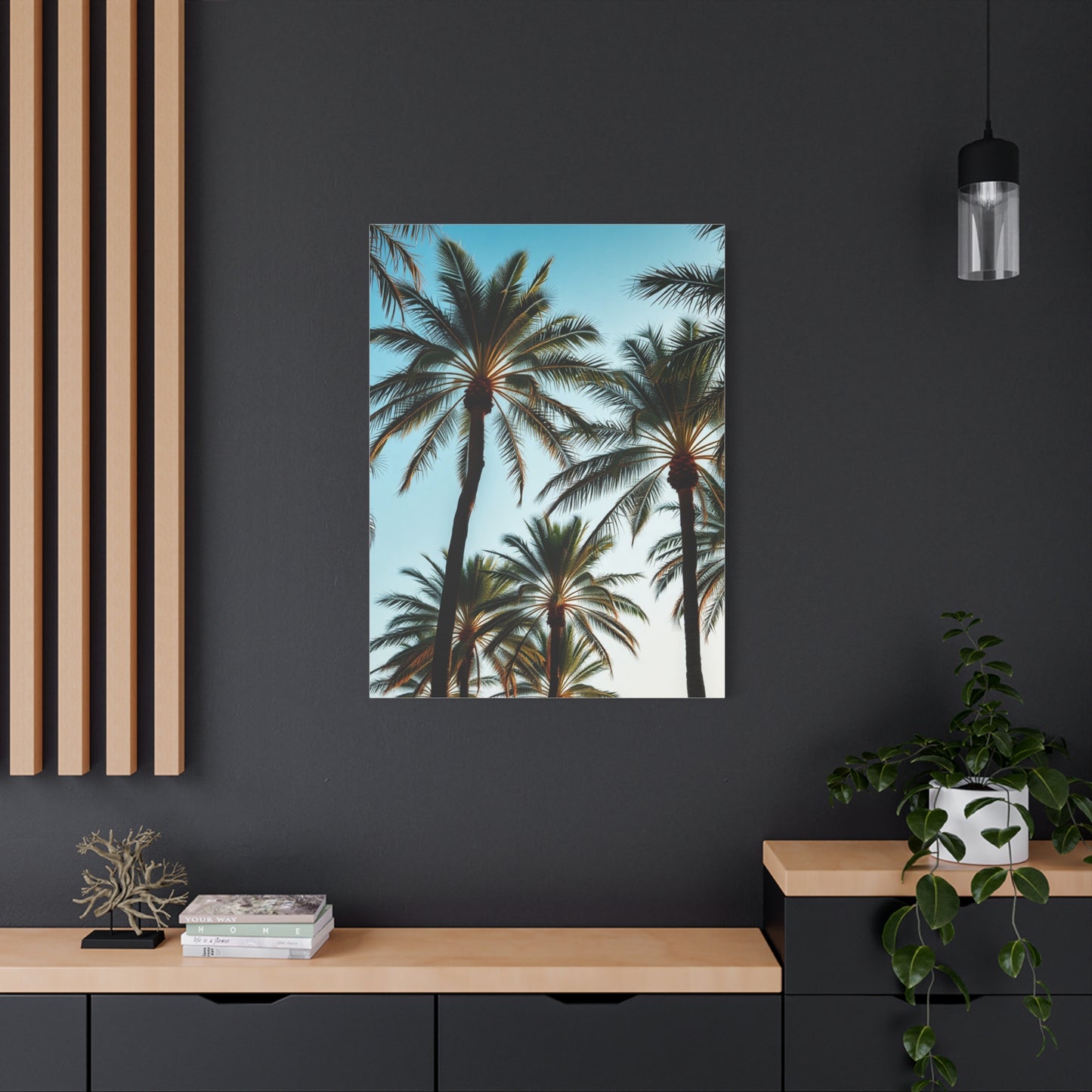 Opulent Palms Canvas Wall Art & Canvas Print