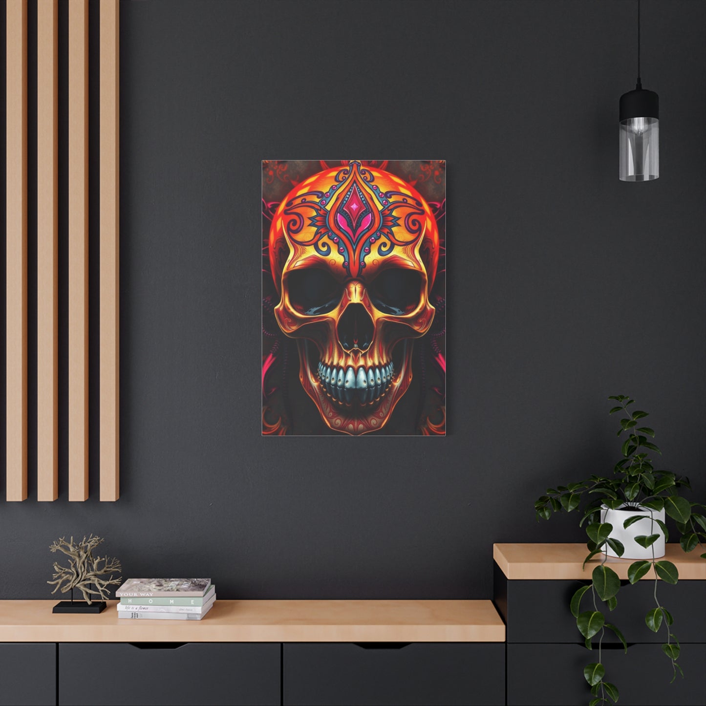 Skull Reverie Opus Wall Art & Canvas Print