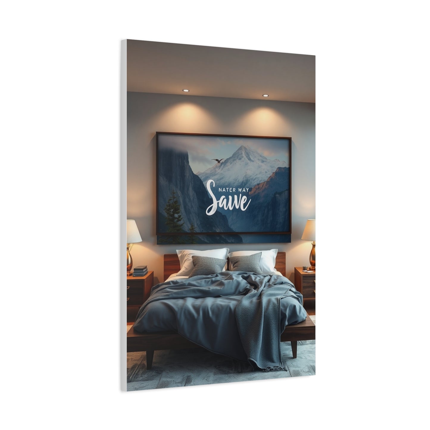 Scenic Nature Bedroom Art Luxury Canvas Wall Art & Canvas Print