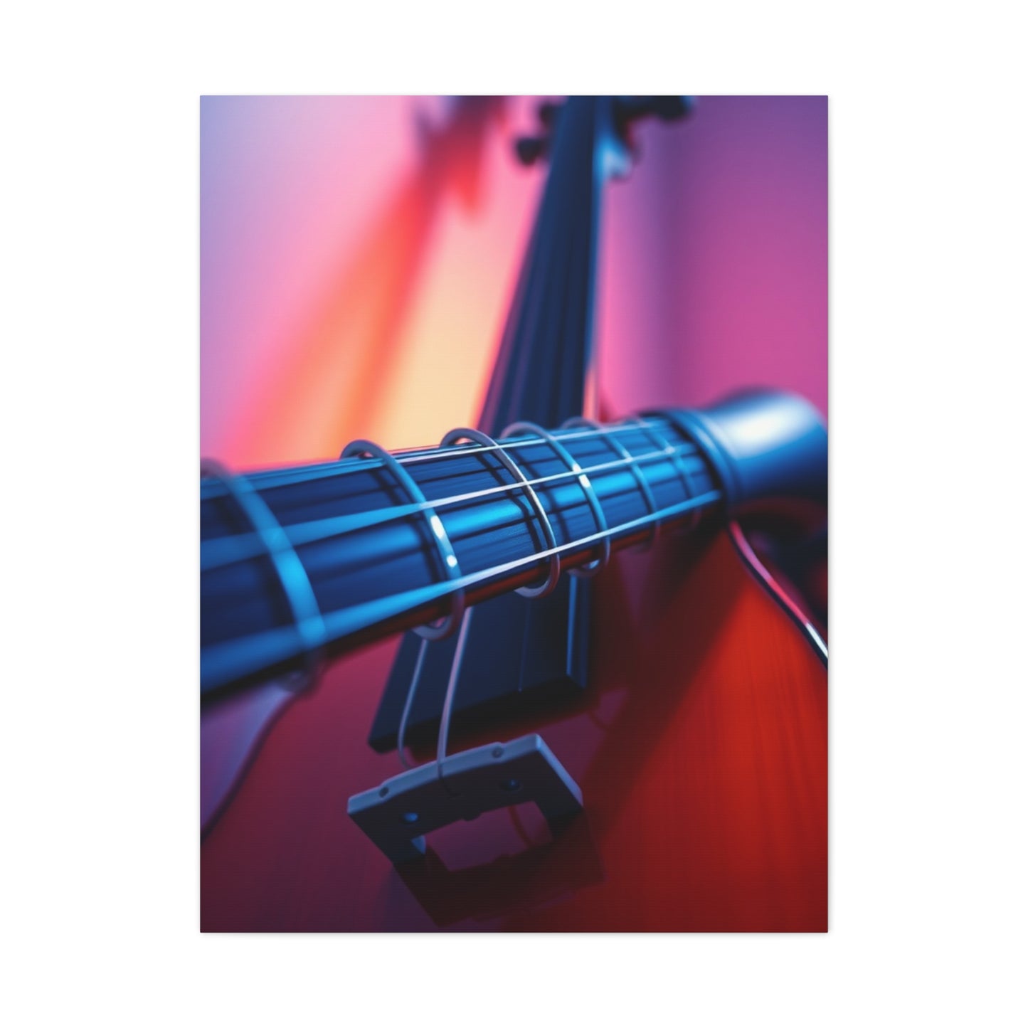 Blue Music Art Supreme Gallery Wall Art & Canvas Print