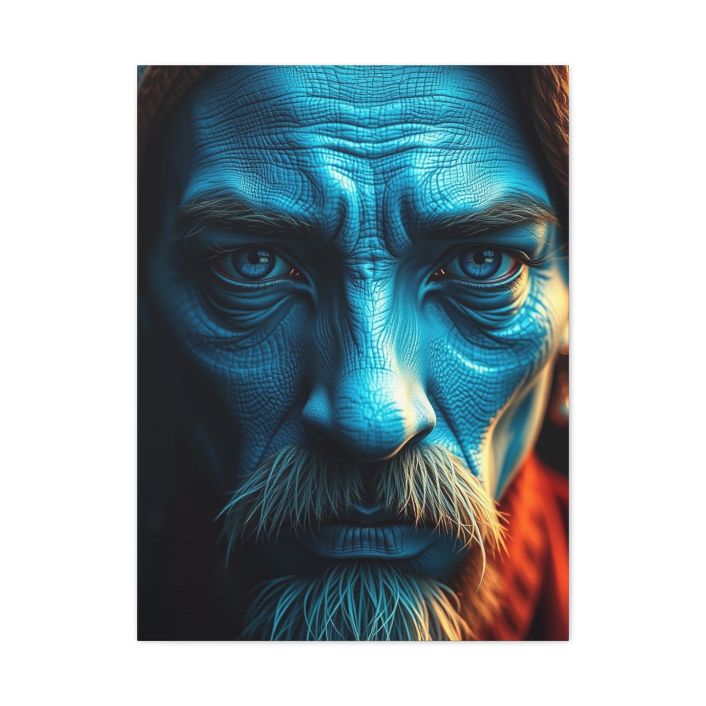 Navy Reverie Artwork Wall Art & Canvas Print