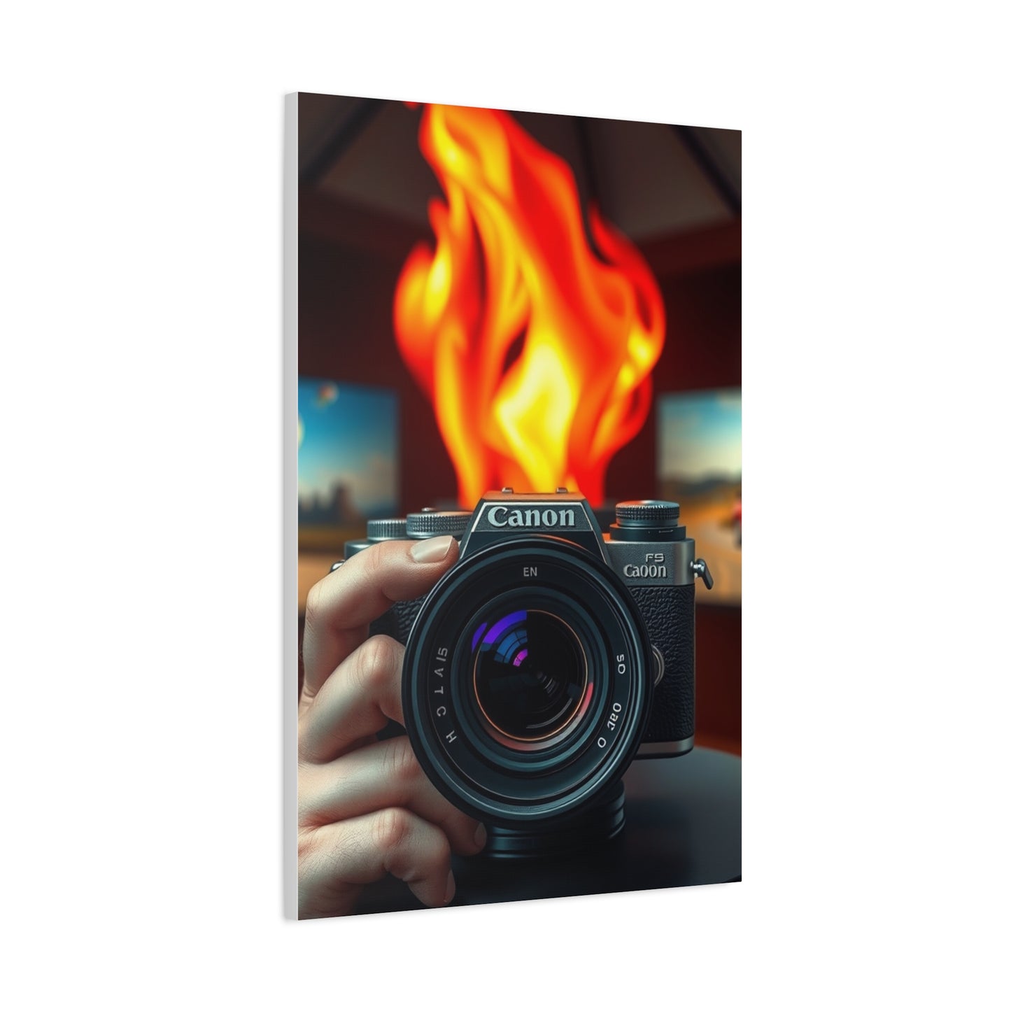 Ethereal Photo Artistry Plaque Wall Art & Canvas Print