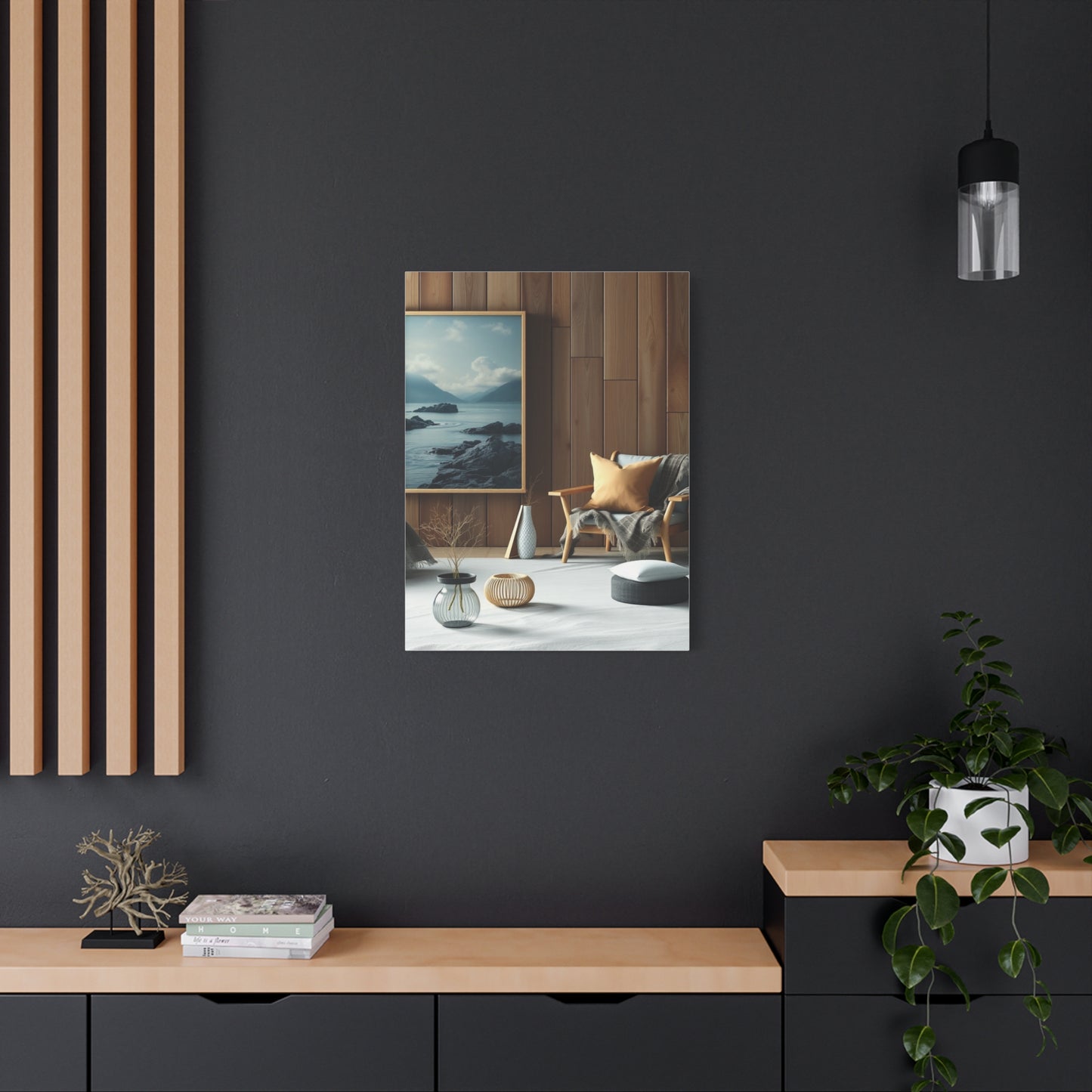 Aurora Whisper Canvas Wall Art & Canvas Print