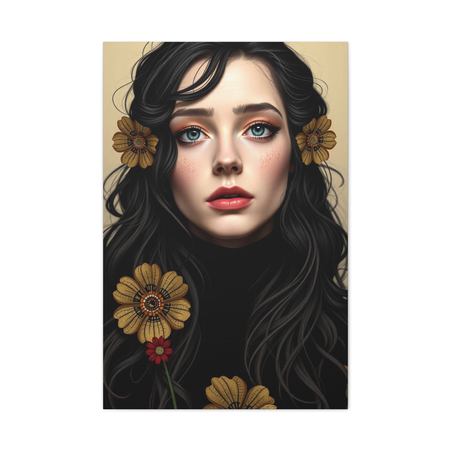 Vision Aubrey Beardsley Art Art Wall Art & Canvas Print