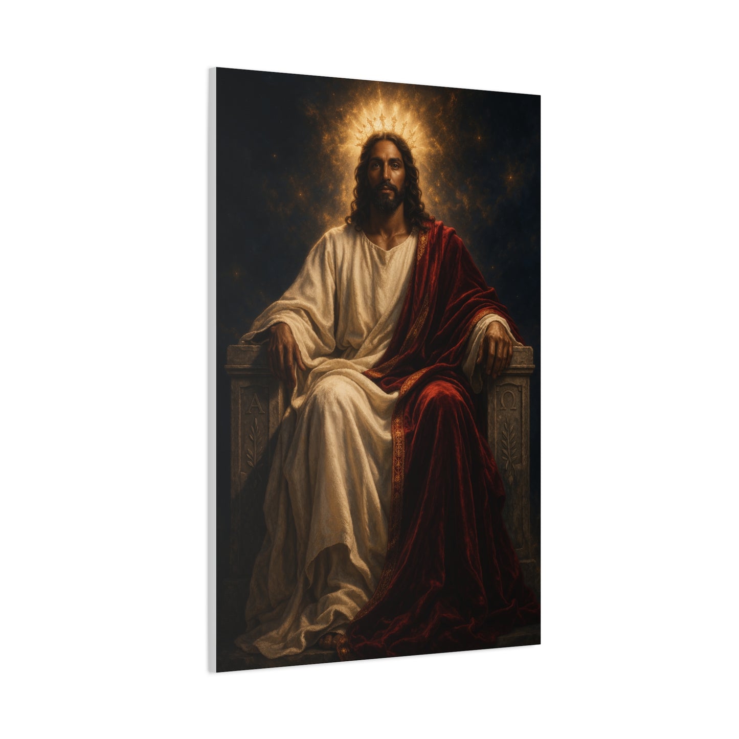 Christ the King Radiant Throne Wall Art & Canvas Print