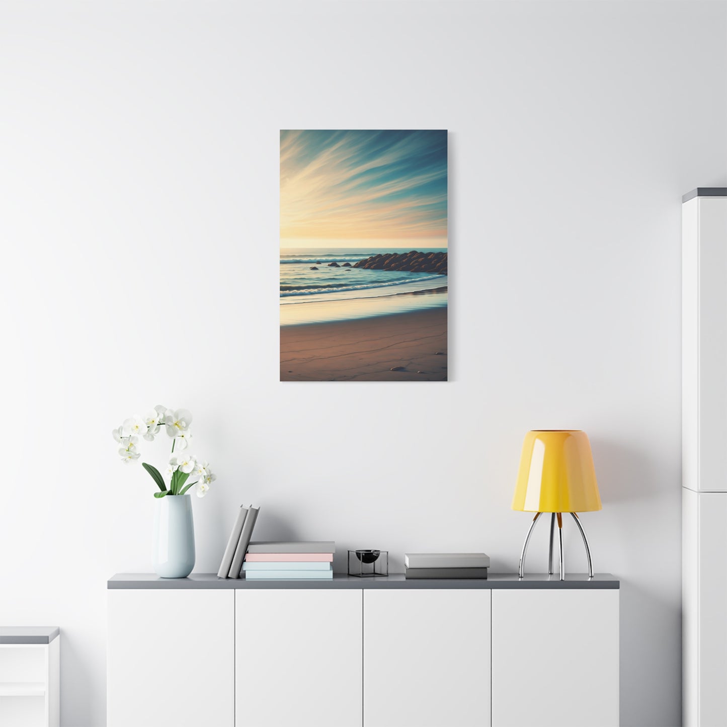Soft Coastal Breeze Shoreline Wall Art & Canvas Prints