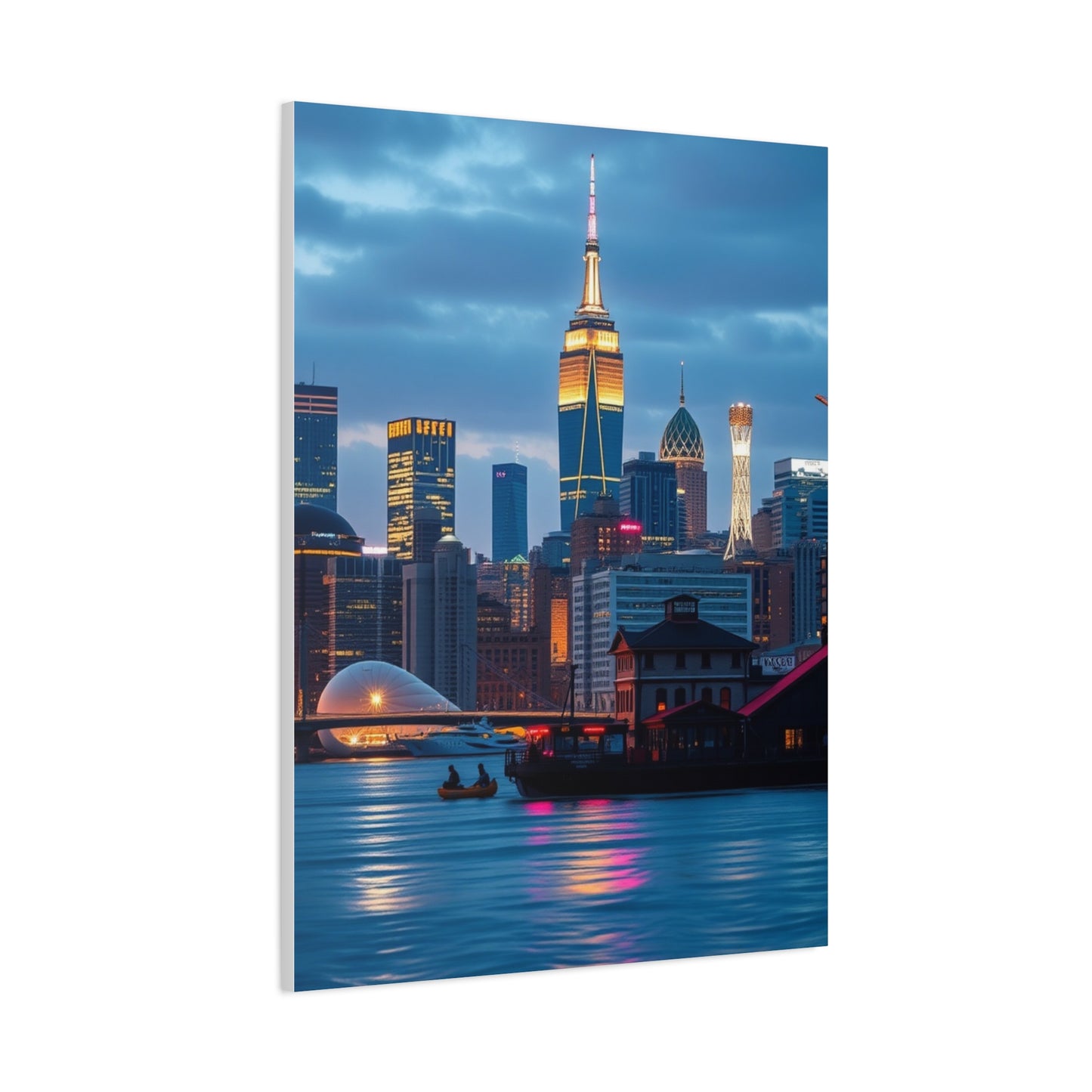 Elite City Skylines Art Vision Wall Art & Canvas Print