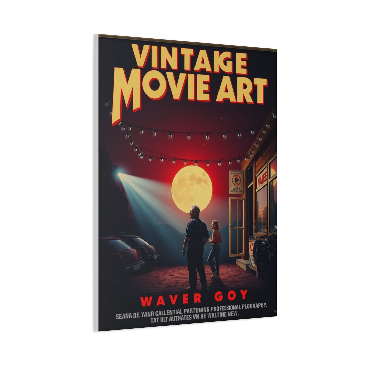 Supreme Vintage Movie Posters Art Collection Wall Art & Canvas Print