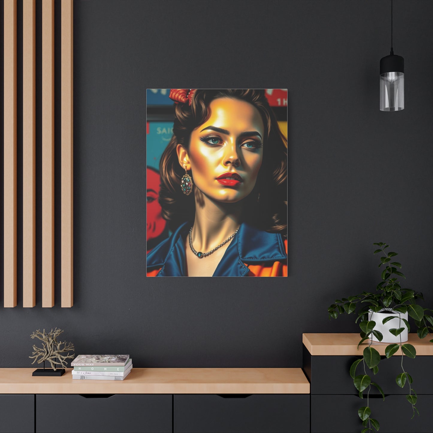 Chic Pop Canvas Elegance Wall Art & Canvas Print