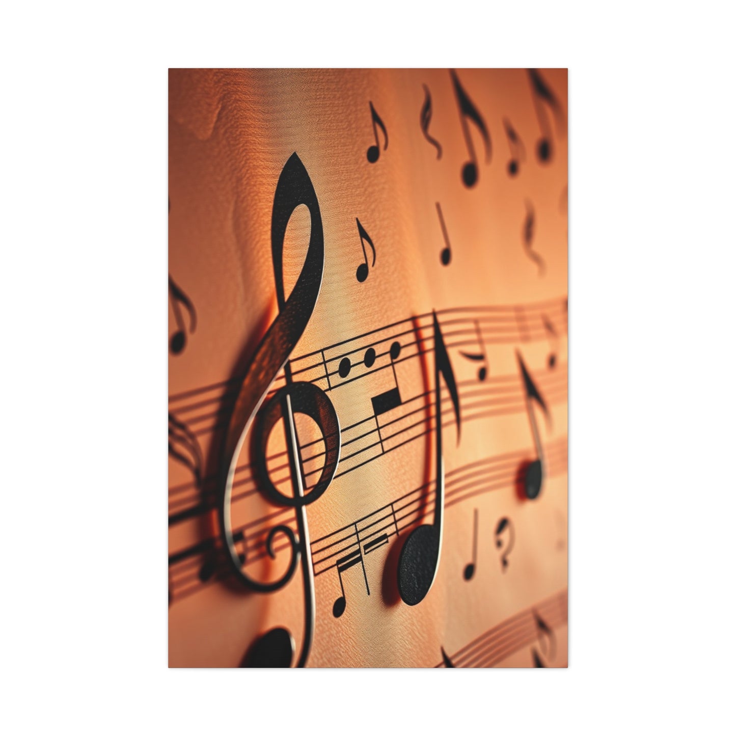 Musical Notes Art Supreme Gallery Wall Art & Canvas Print