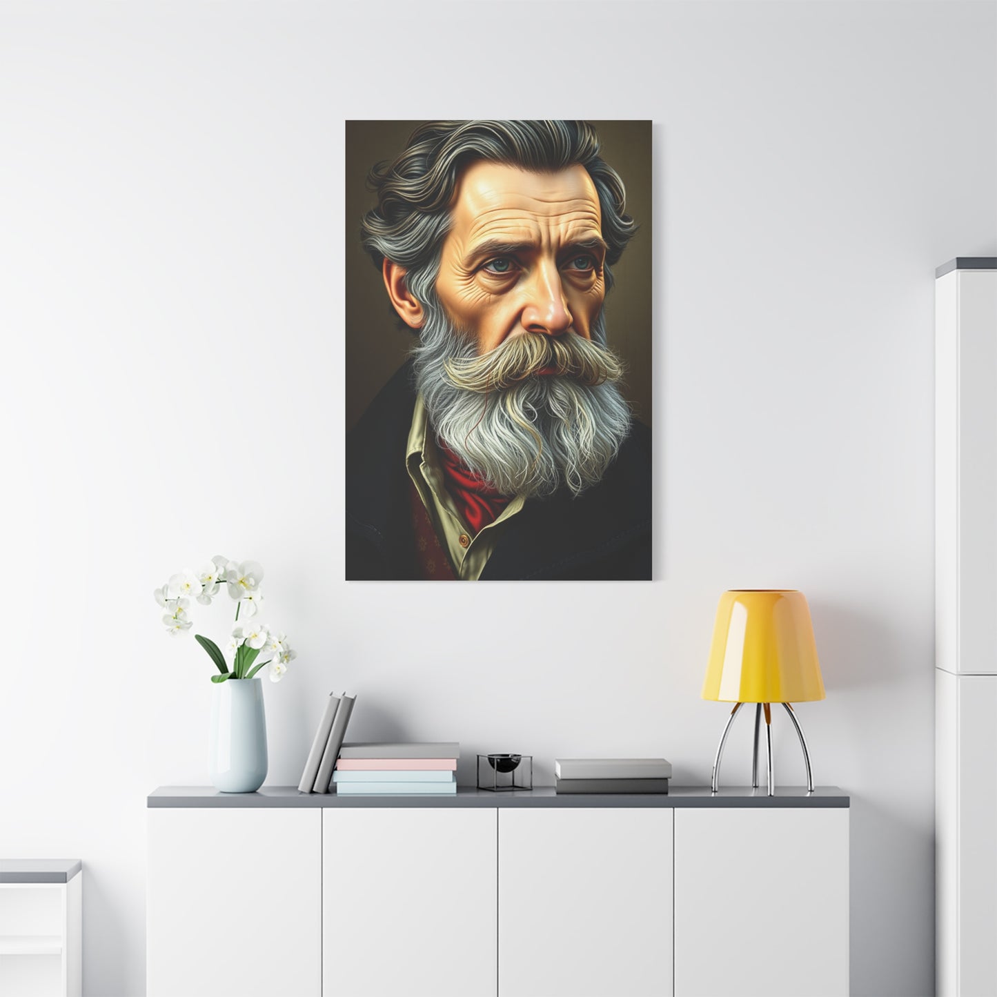 Luxuriant Calliebotte s Brushwork Canvas Wall Art & Canvas Print