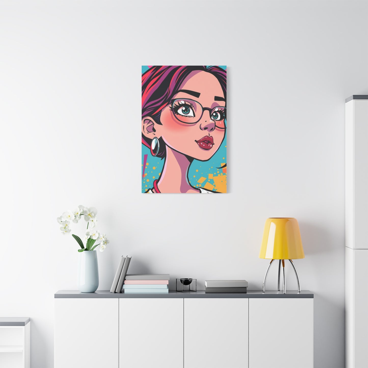 Opulent Cartoon Fantasy Wall Art & Canvas Print