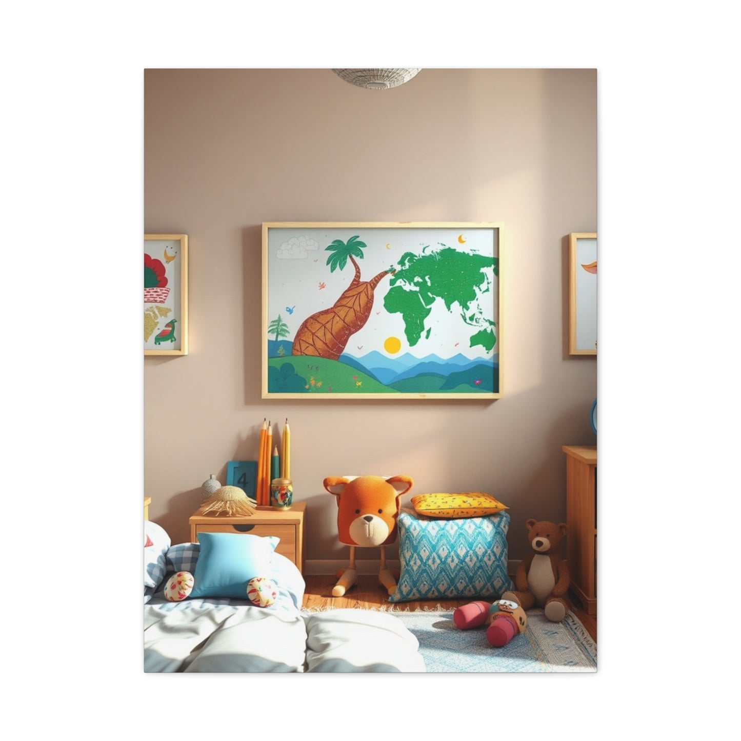 Cherubic Haven Artistry Wall Art & Canvas Print