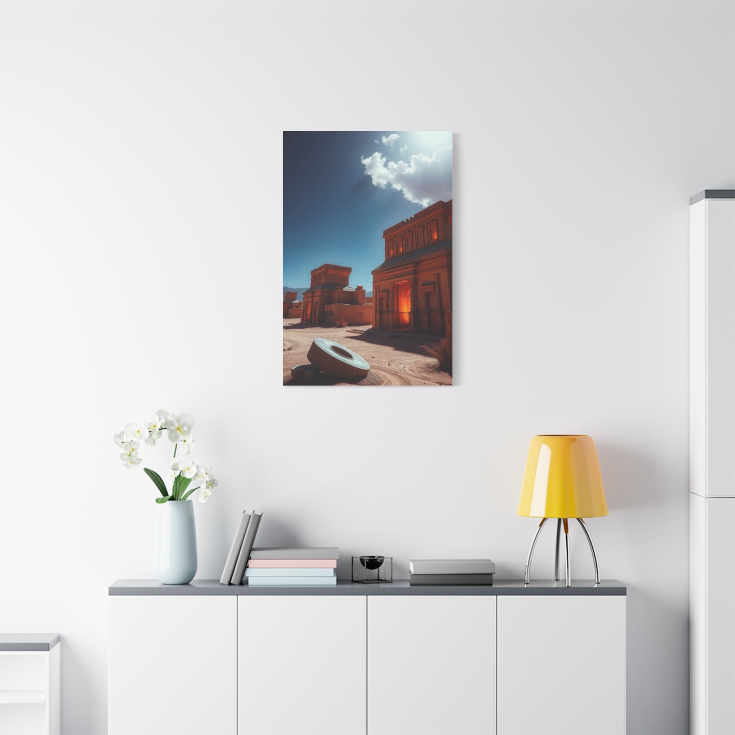 Majestic Sand Vista Wall Art & Canvas Print