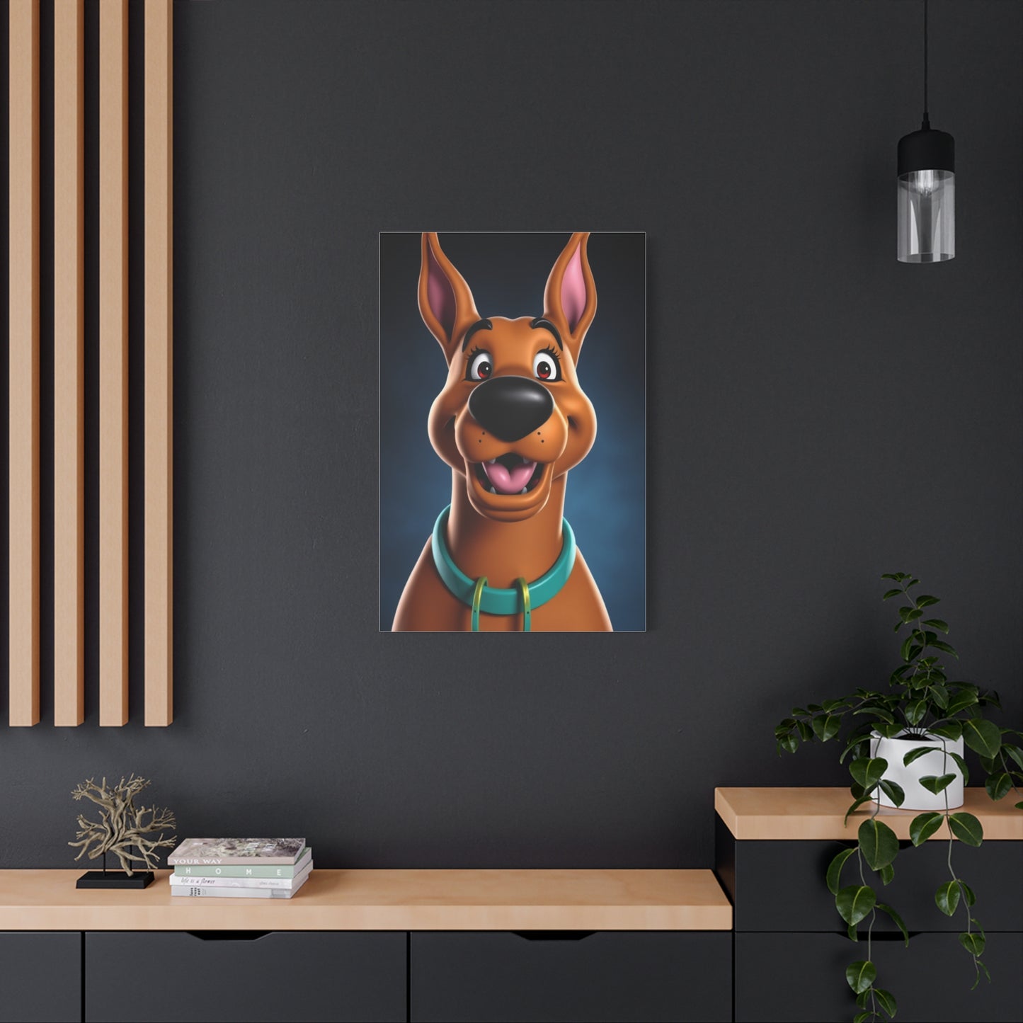 Elite Scooby-Doo (TV Series) Characters Art Vision Wall Art & Canvas Print