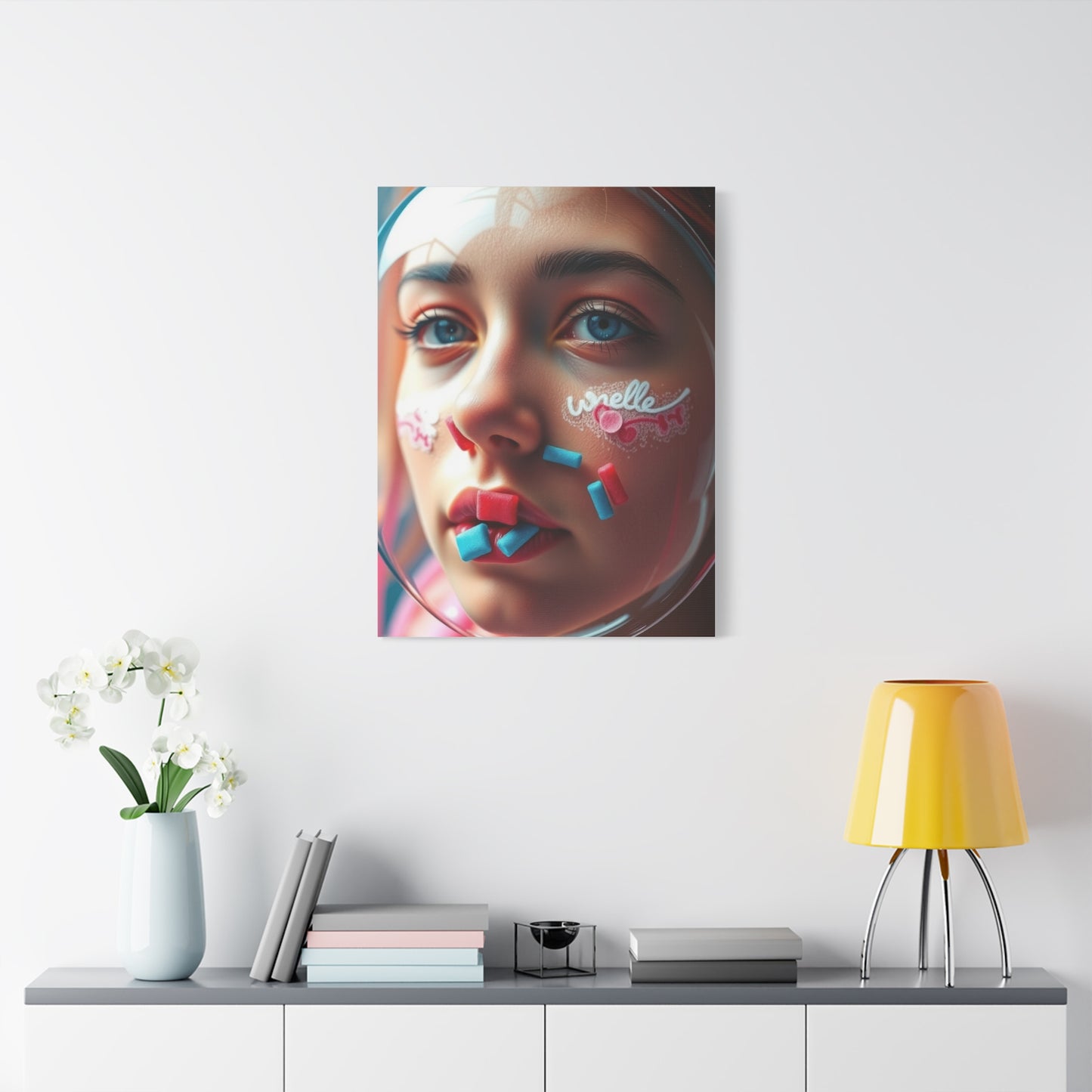 Bubble Gum Art Refined Canvas Wall Art & Canvas Print