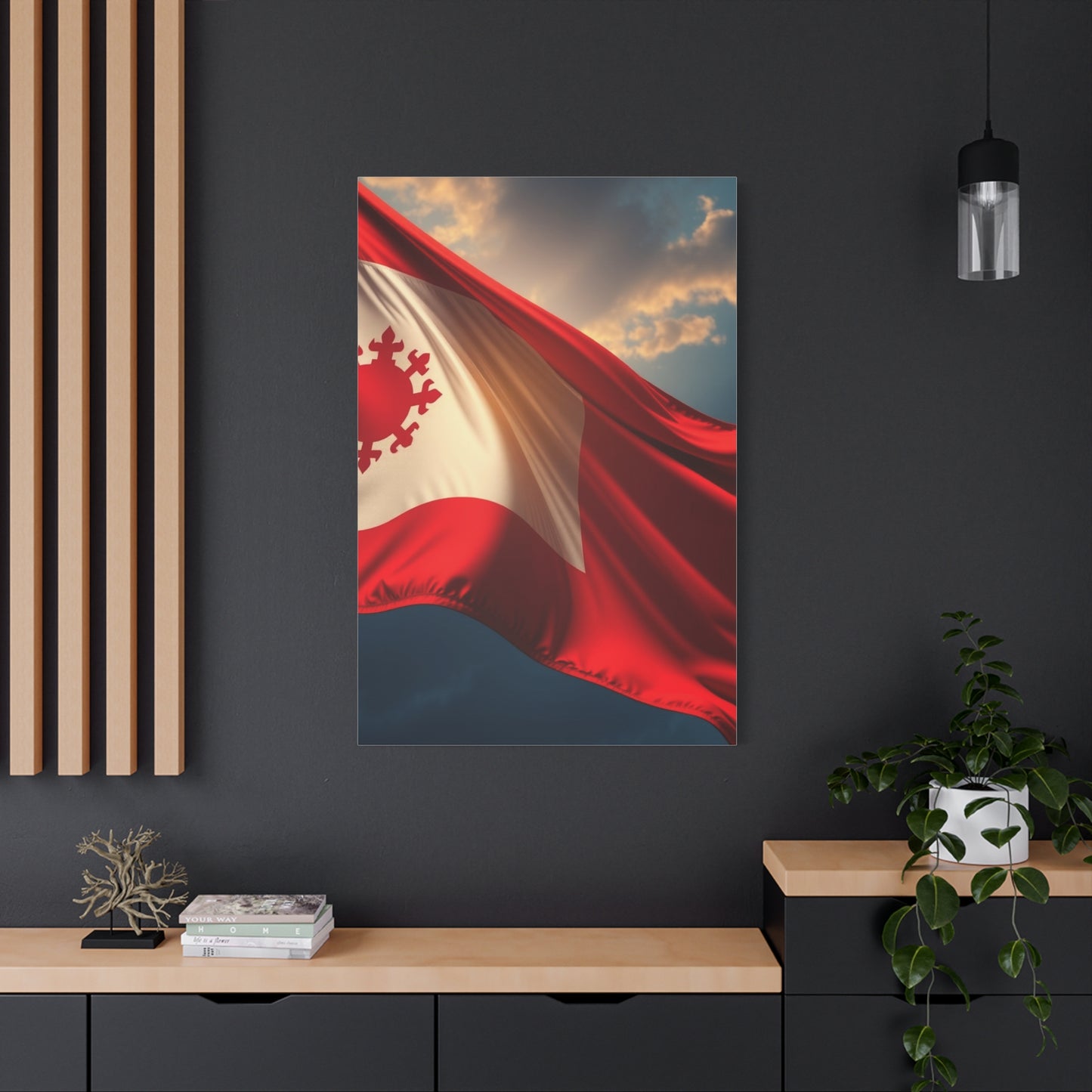 Regal Banner Tableau Wall Art & Canvas Print