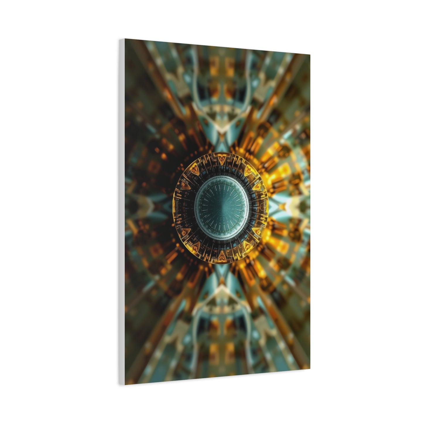 Circular Abstract Art Luxury Canvas Wall Art & Canvas Print