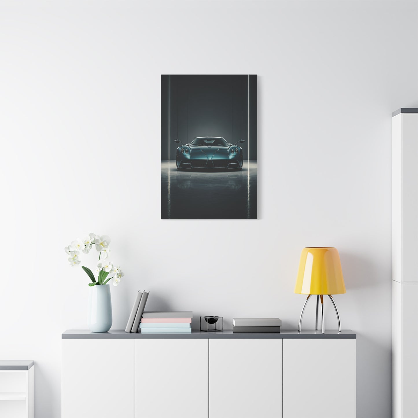 Pagani Huayra Museum Display Wall Art & Canvas Prints