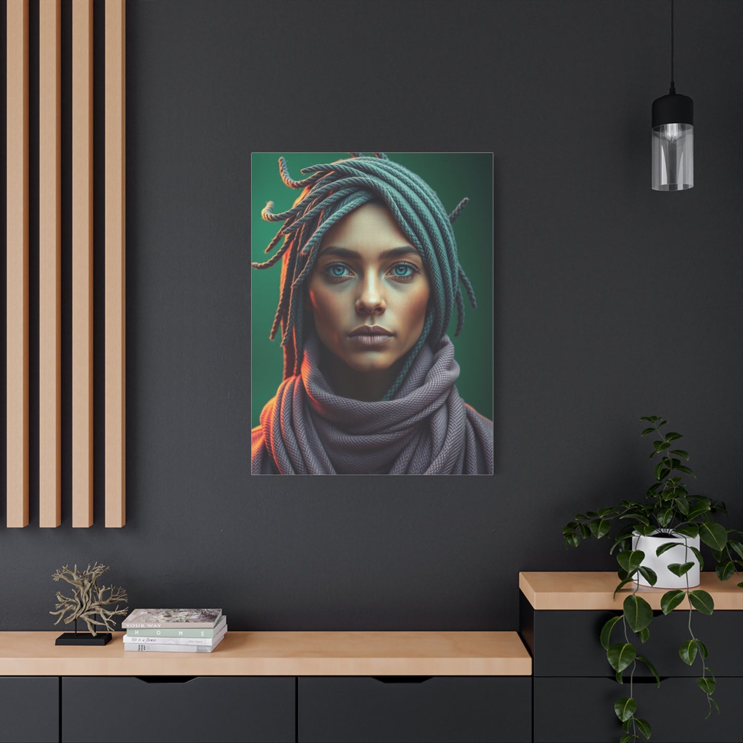 Elite Sage Green Art Vision Wall Art & Canvas Print