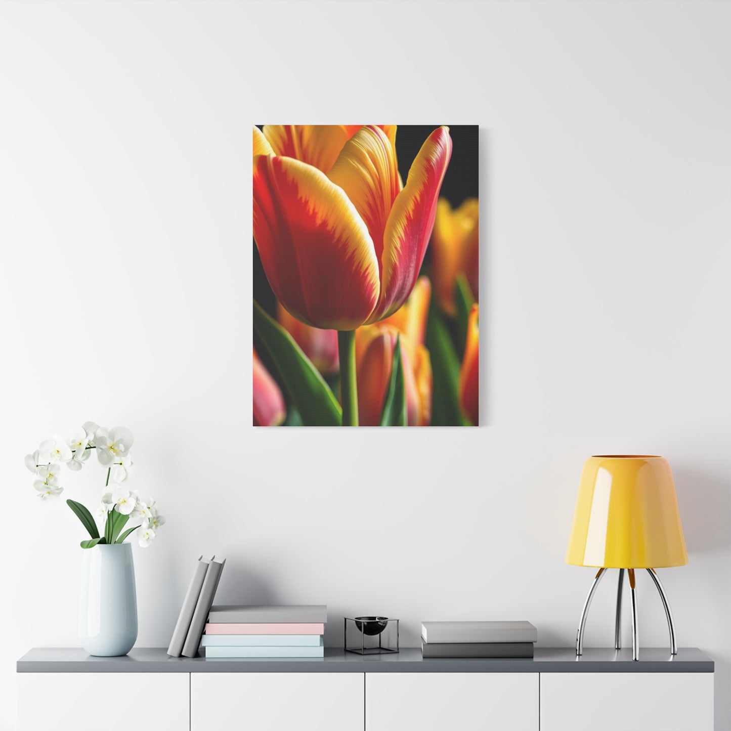 Tulip Flower Art Luxury Canvas Wall Art & Canvas Print