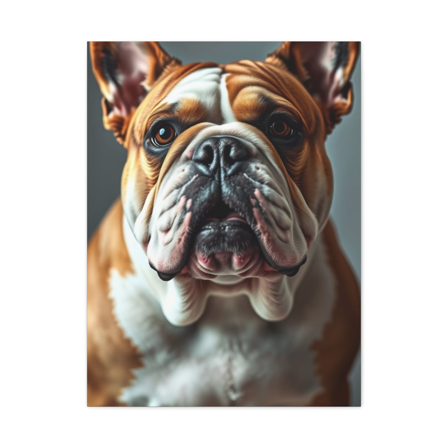 Vision Bulldog Art Art Wall Art & Canvas Print