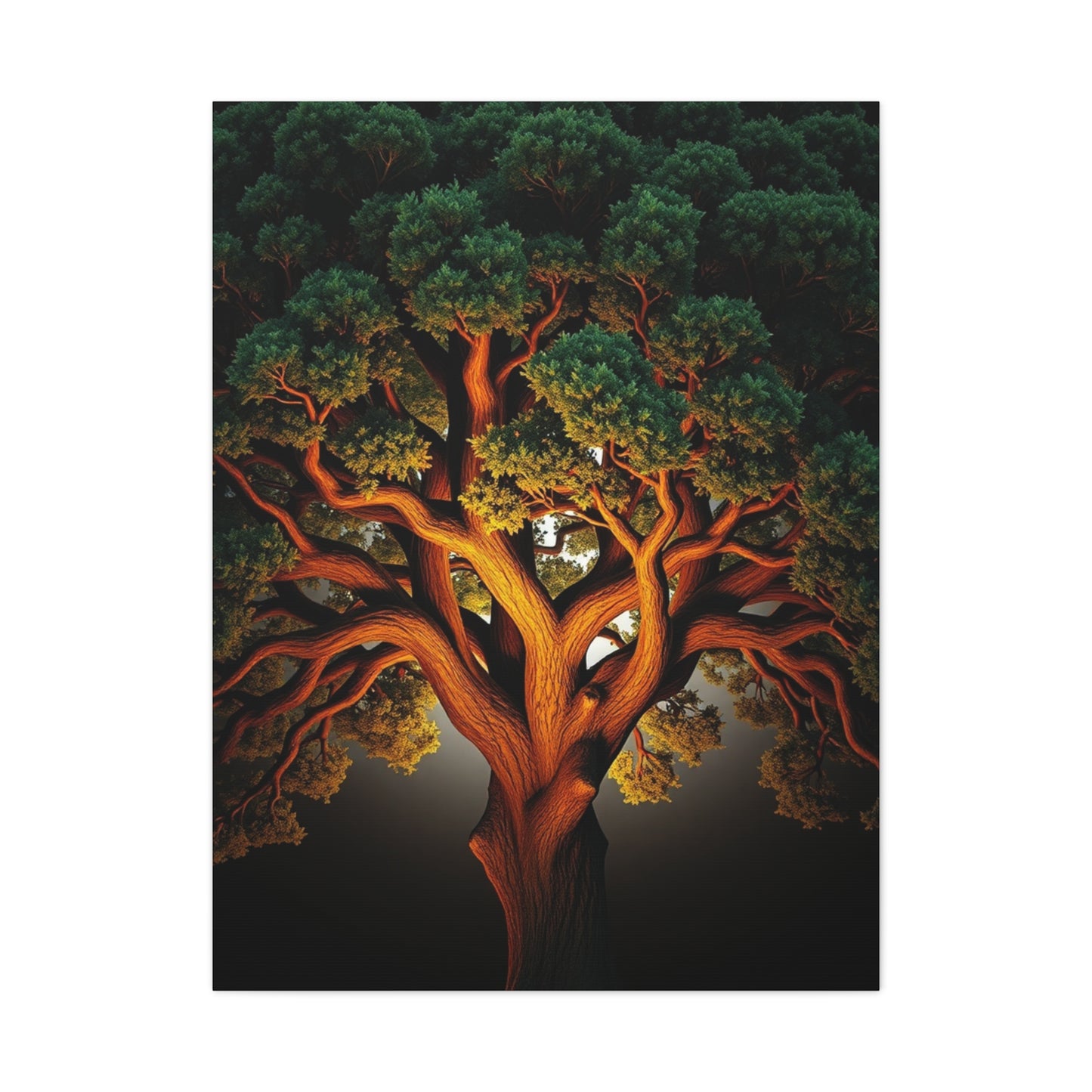Vision Oak Tree Art Art Wall Art & Canvas Print