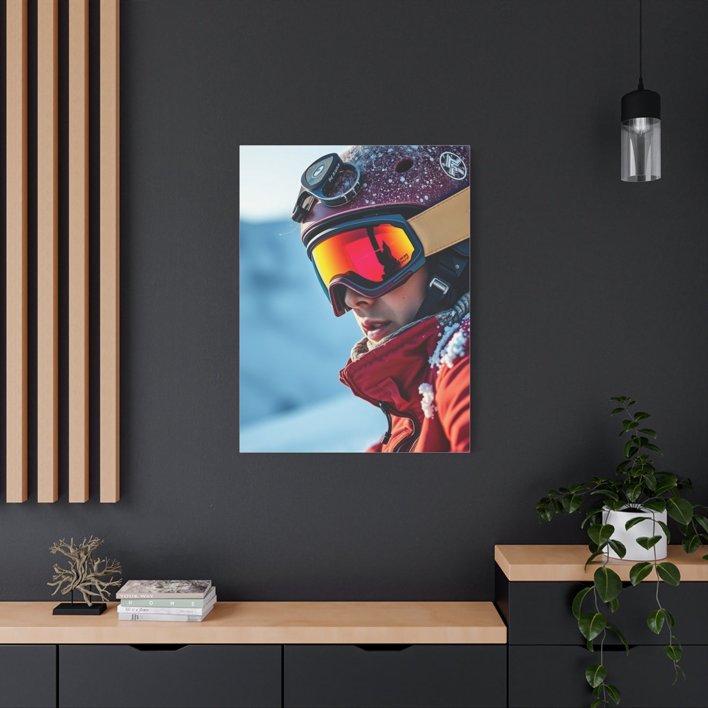 Skiing Art Supreme Gallery Wall Art & Canvas Print