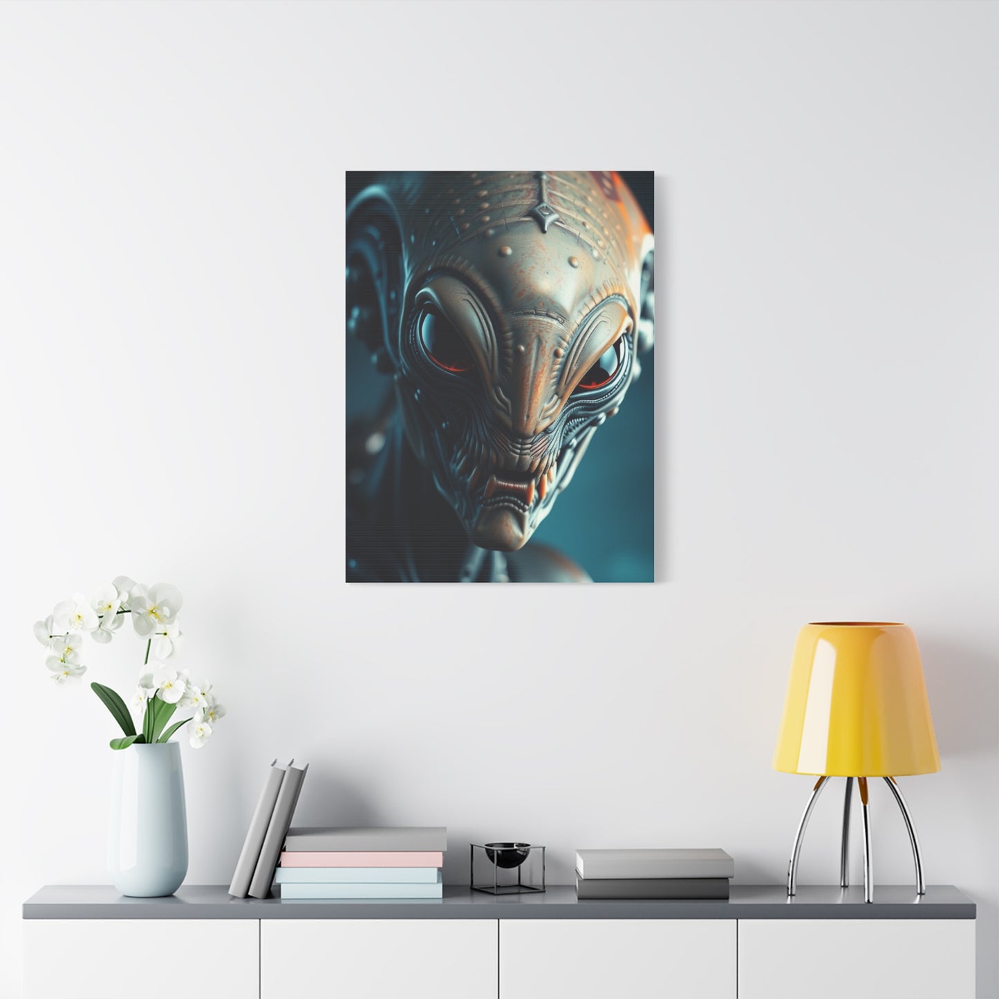 Vision Alien Art Art Wall Art & Canvas Print