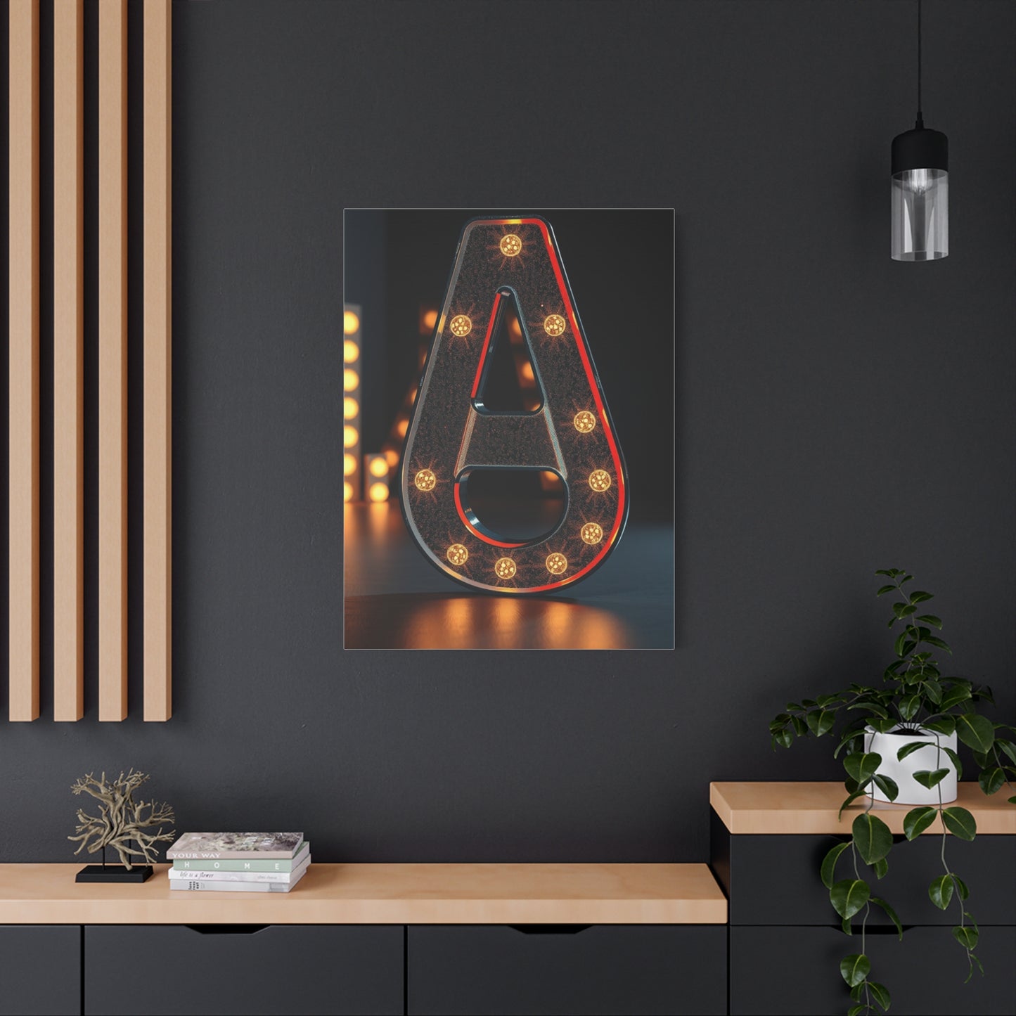 Elite Alphabet & Letter Art Vision Wall Art & Canvas Print