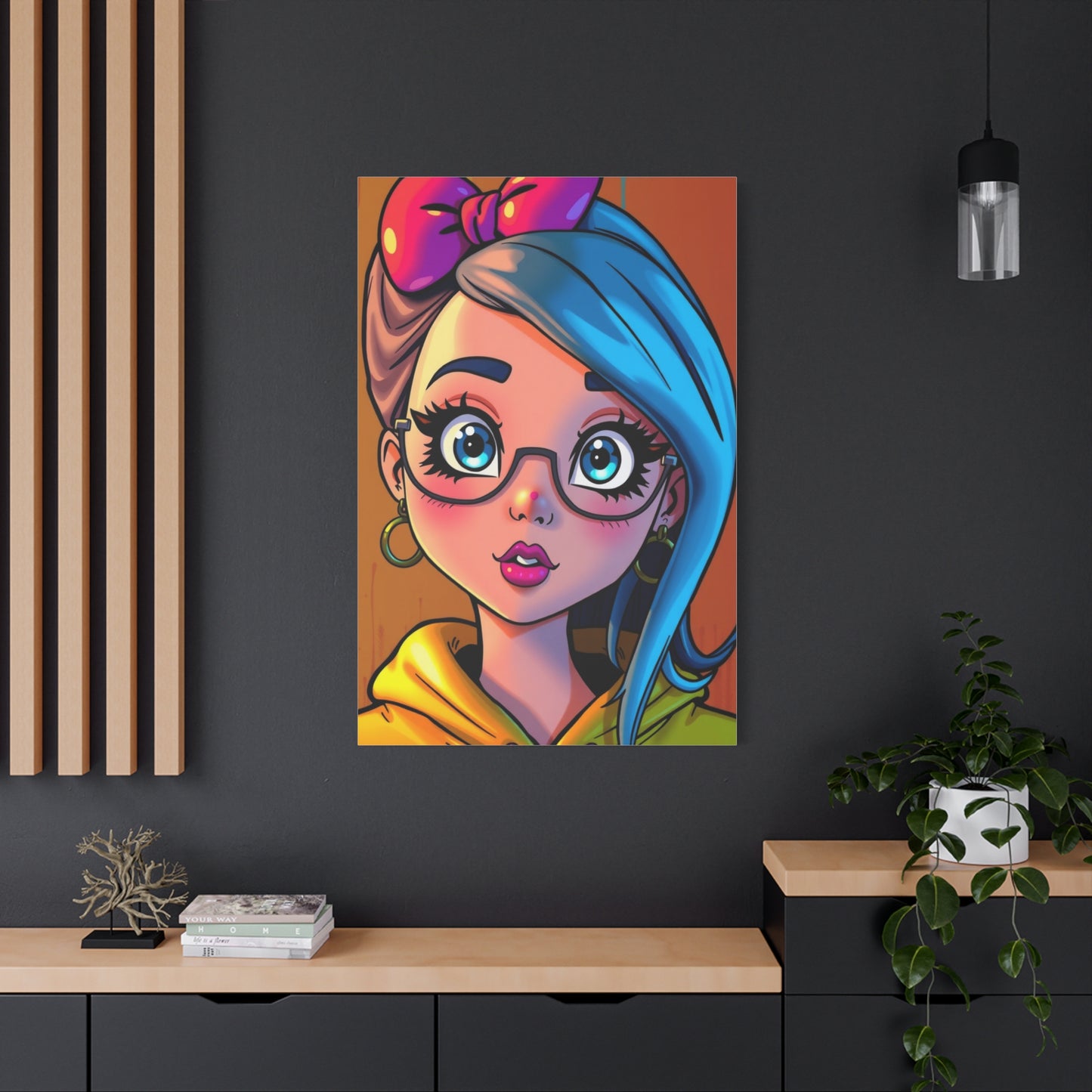 Refined Animated Dream Wall Art & Canvas Print
