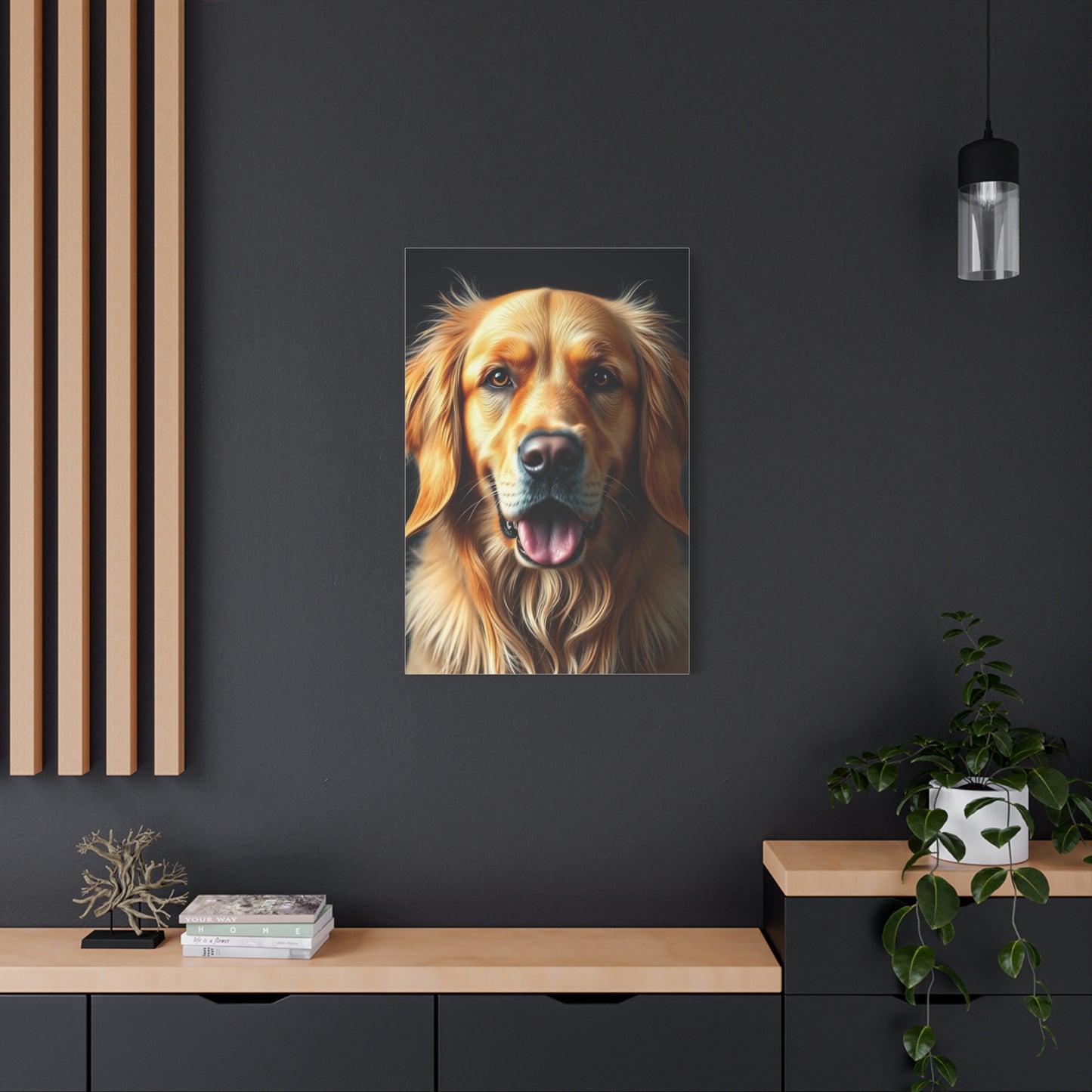 Golden Retriever Art Refined Canvas Wall Art & Canvas Print