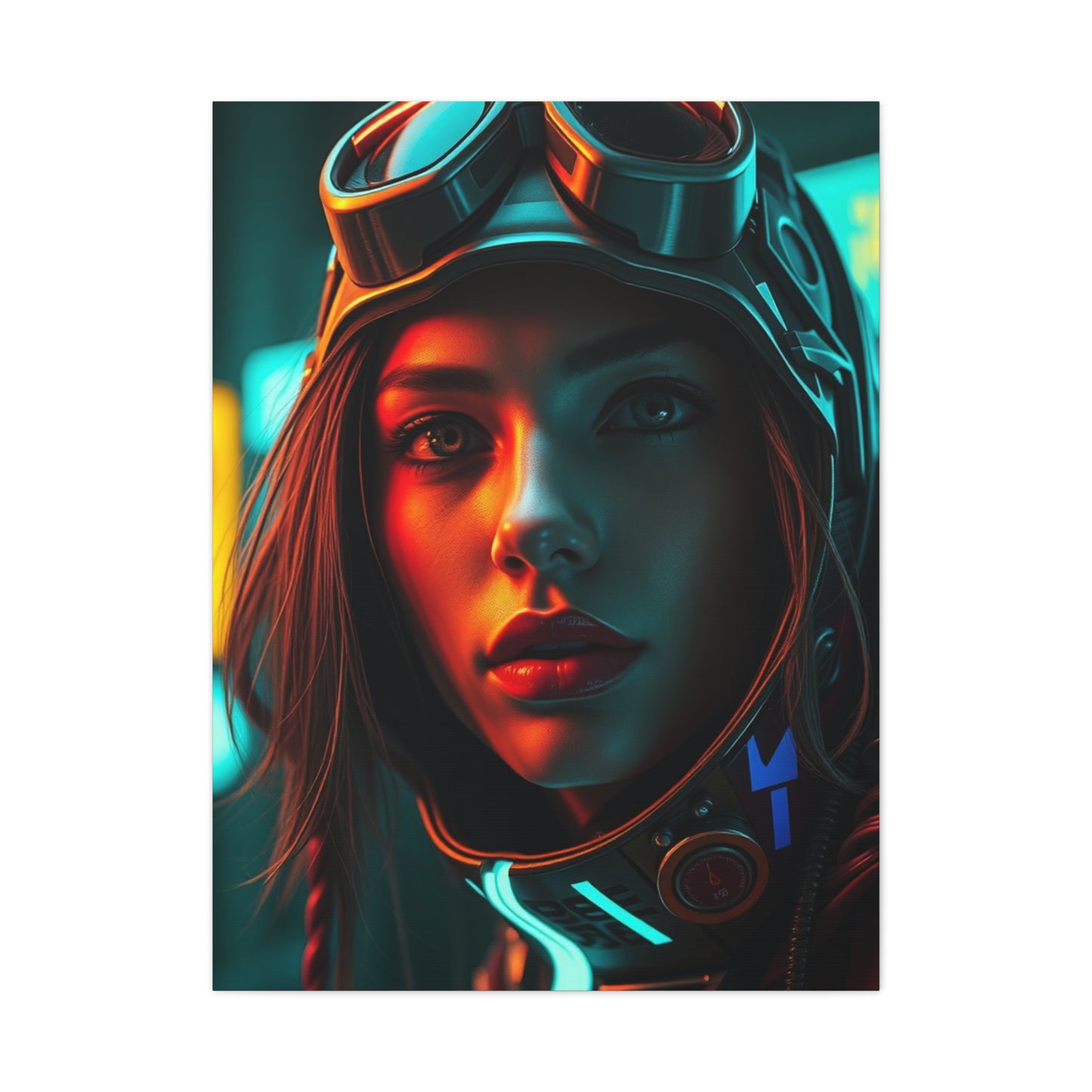 Masterpiece Cyberpunk Art Vision Wall Art & Canvas Print