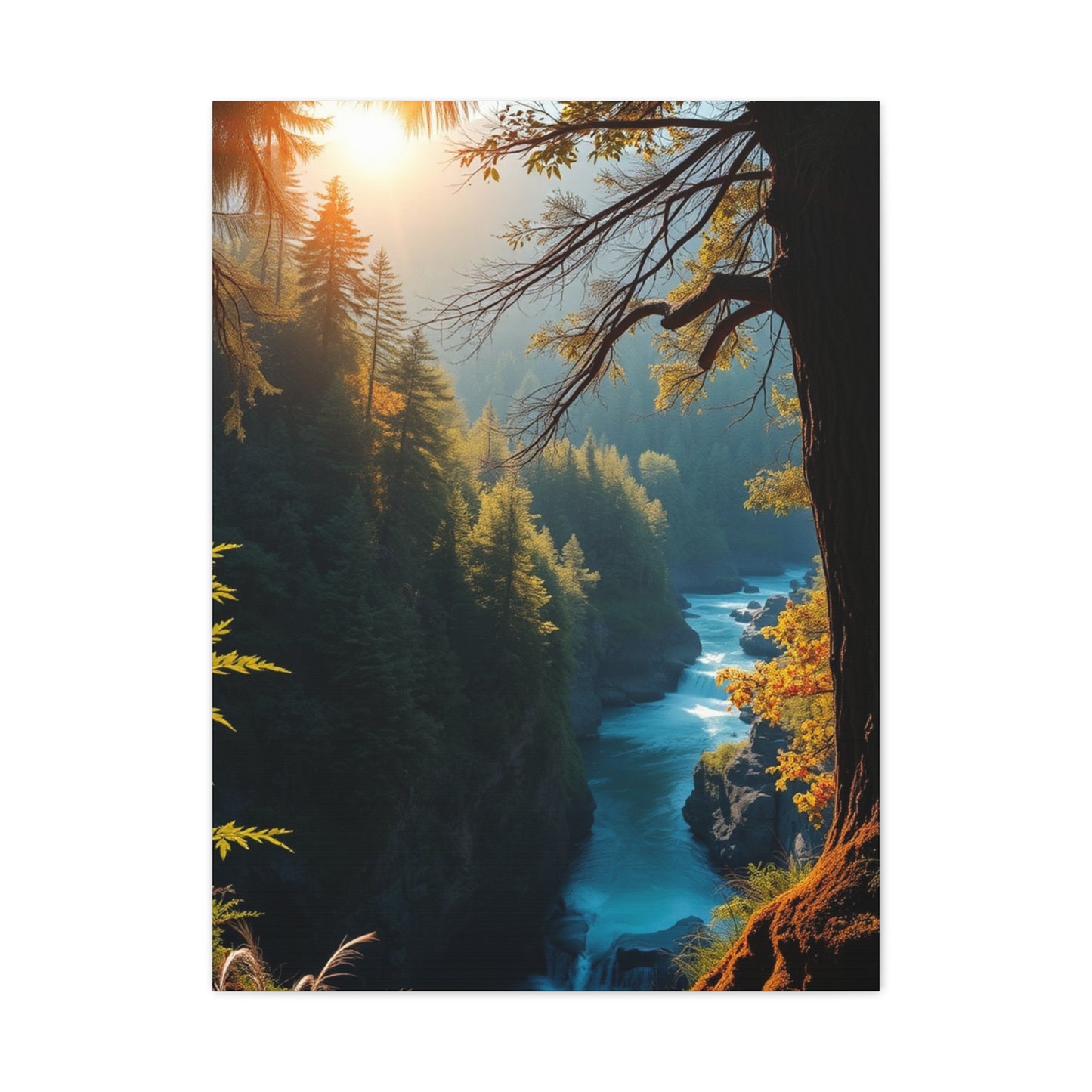 Sylvan Elegance Portrait Wall Art & Canvas Print