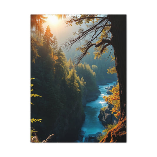 Sylvan Elegance Portrait Wall Art & Canvas Print