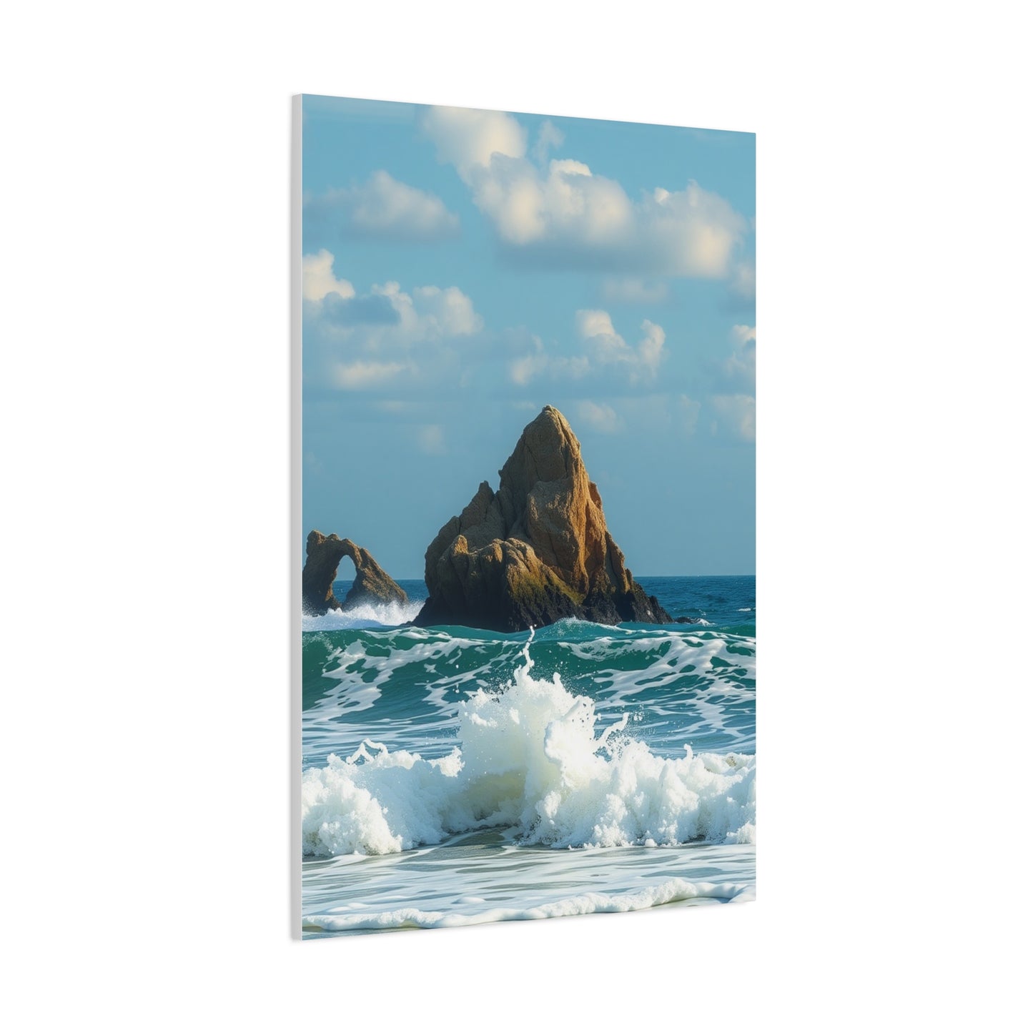 Beachfront Tranquility Art Wall Art & Canvas Print
