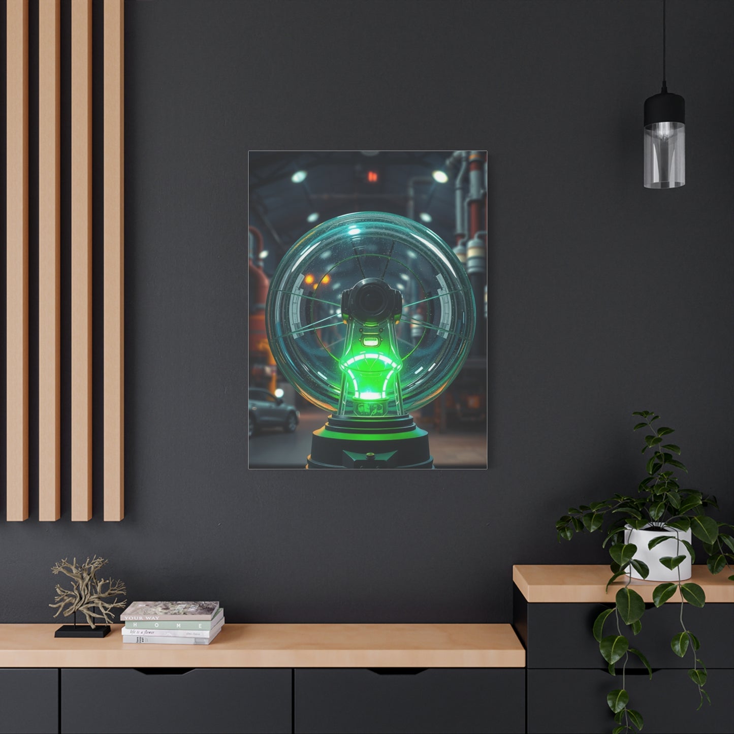 Vision Industrial Art Art Wall Art & Canvas Print