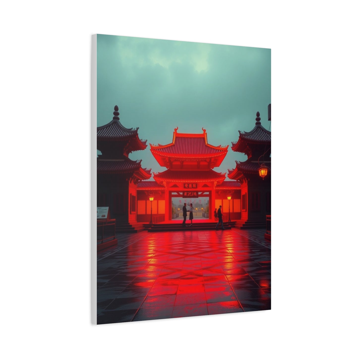 Scarlet Reverie Art Wall Art & Canvas Print