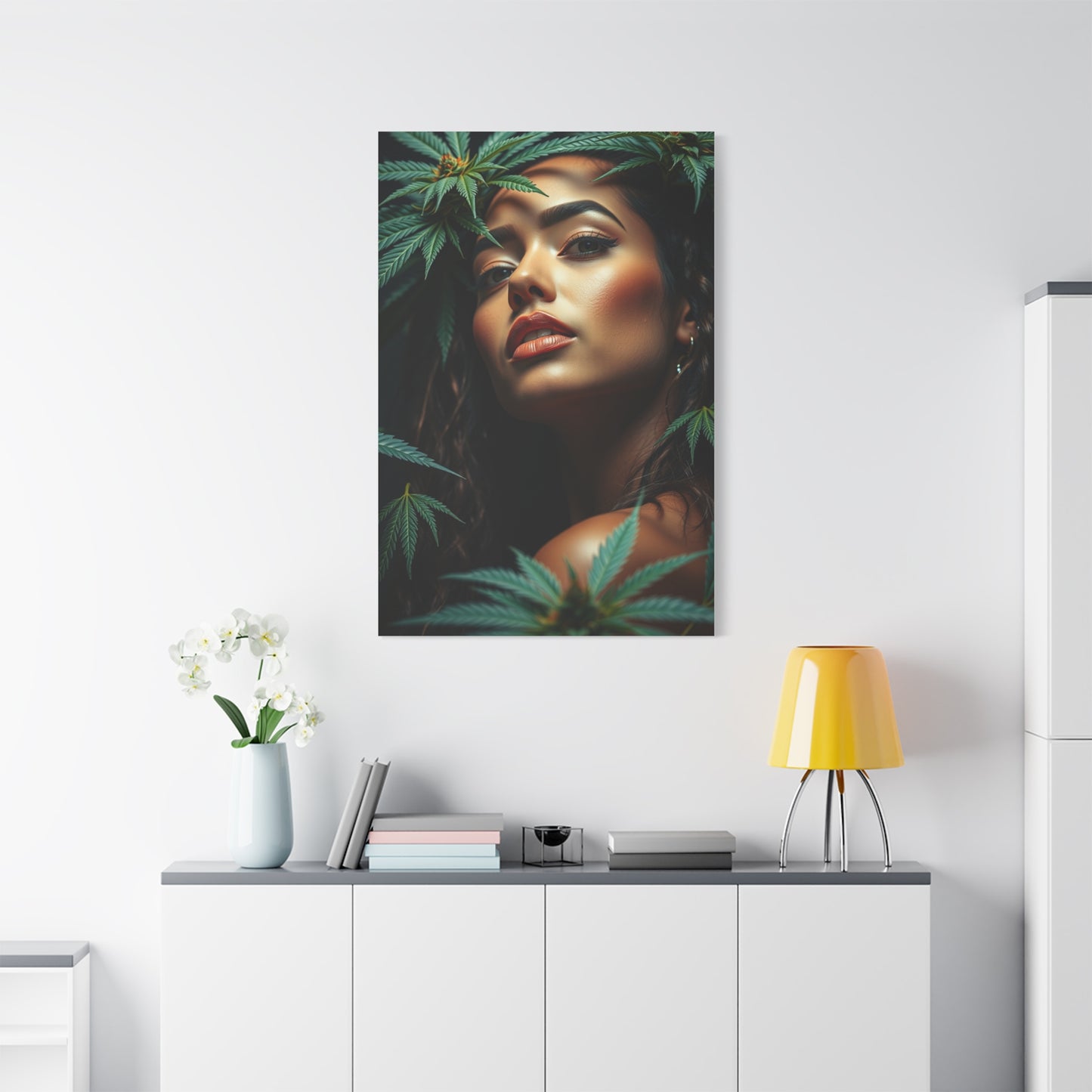 Pristine Flora Canvas Wall Art & Canvas Print