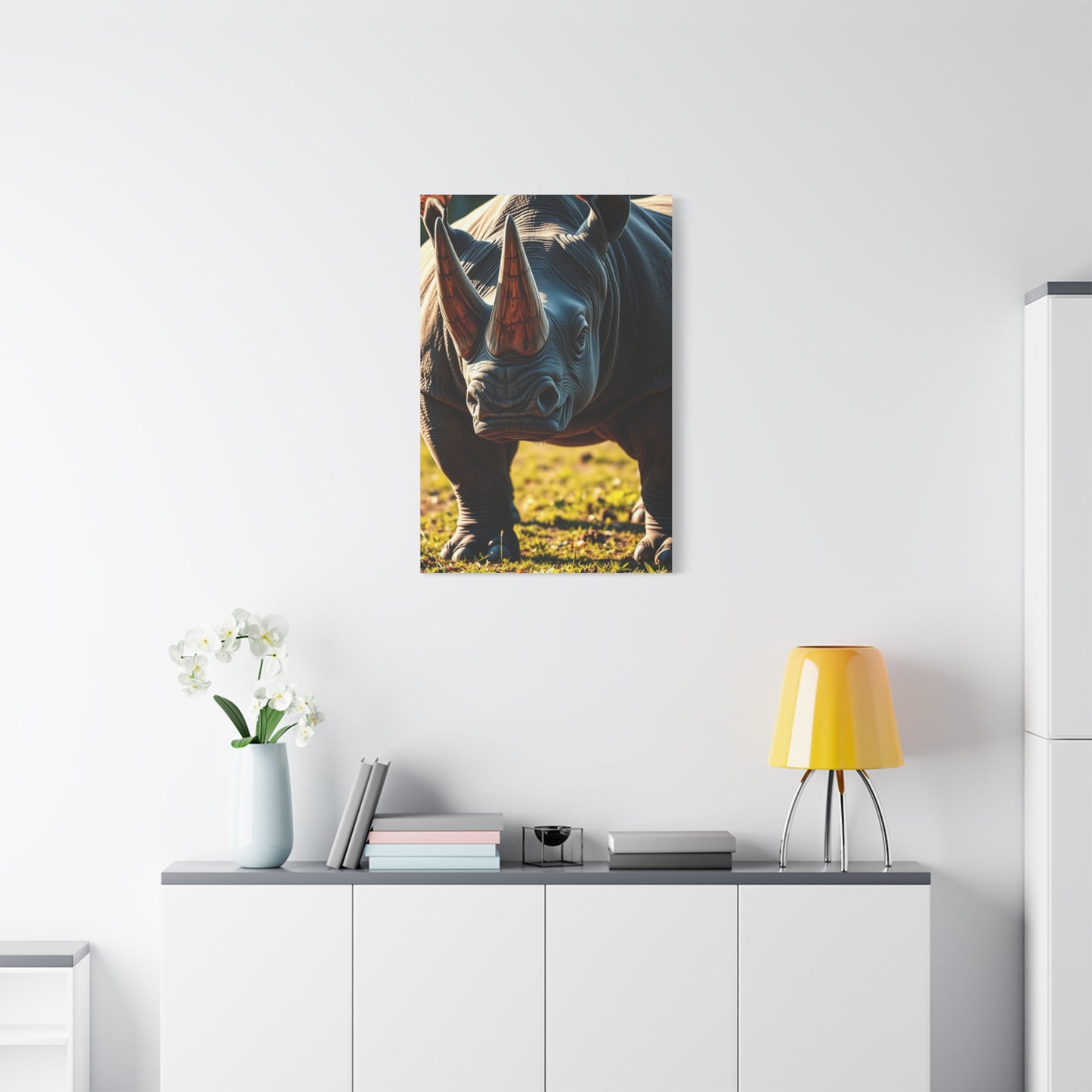 Supreme Rhinoceros Art Collection Wall Art & Canvas Print