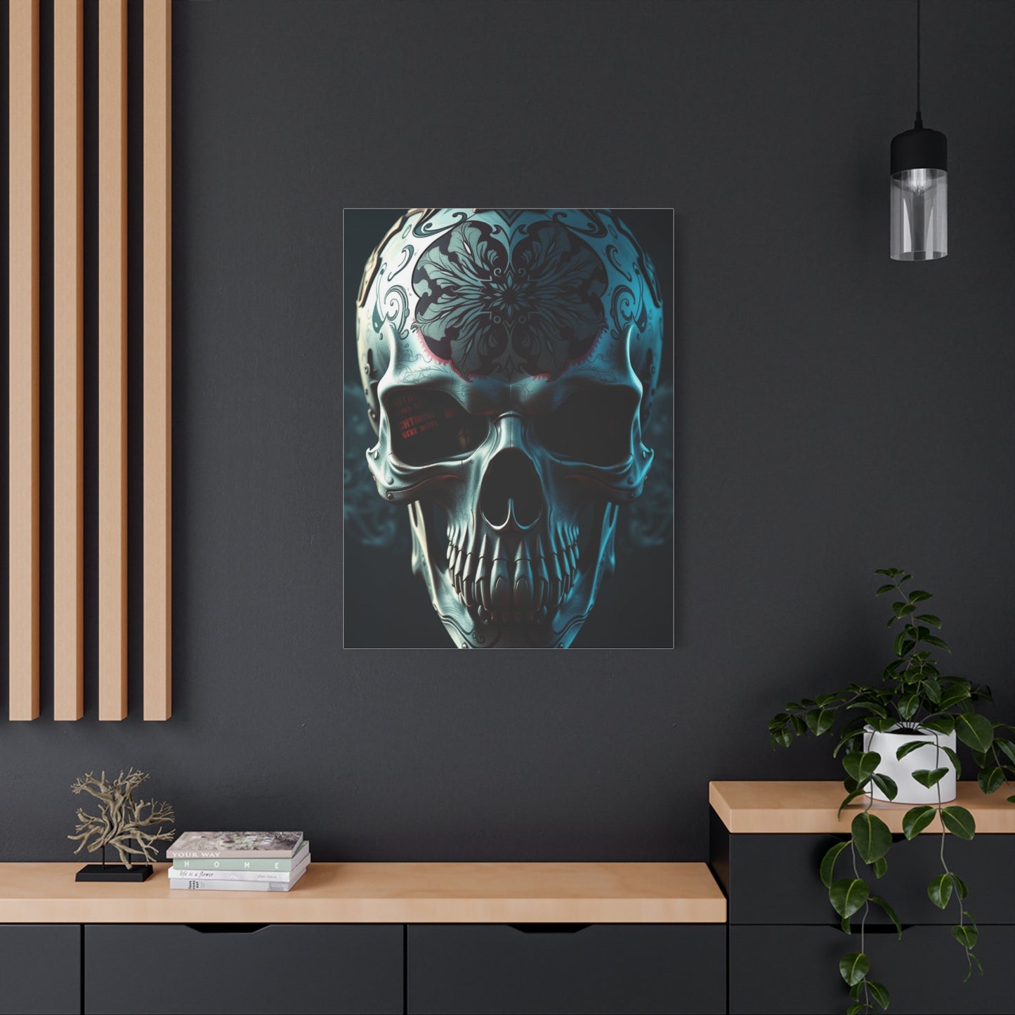 Sovereign Skull Vignette Wall Art & Canvas Print