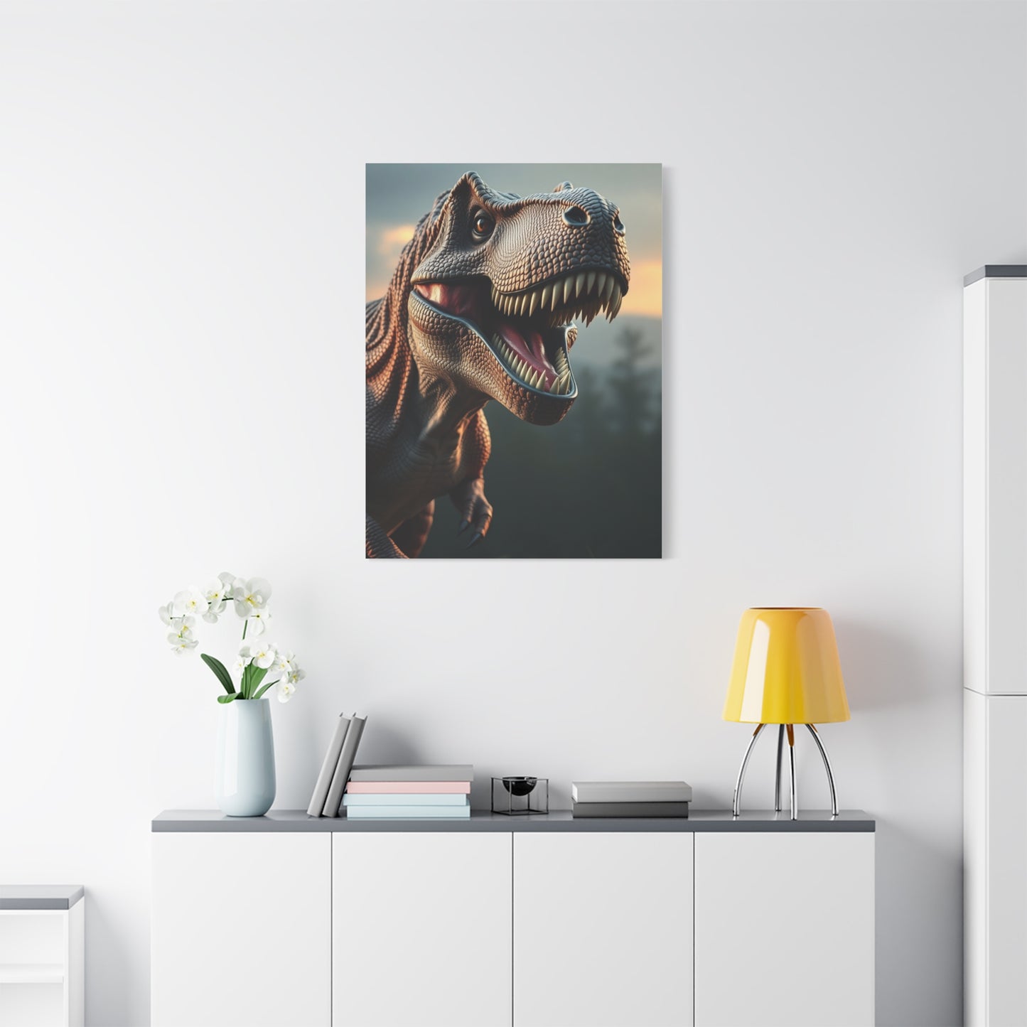 Supreme Tyrannosaurus Rex Art Collection Wall Art & Canvas Print