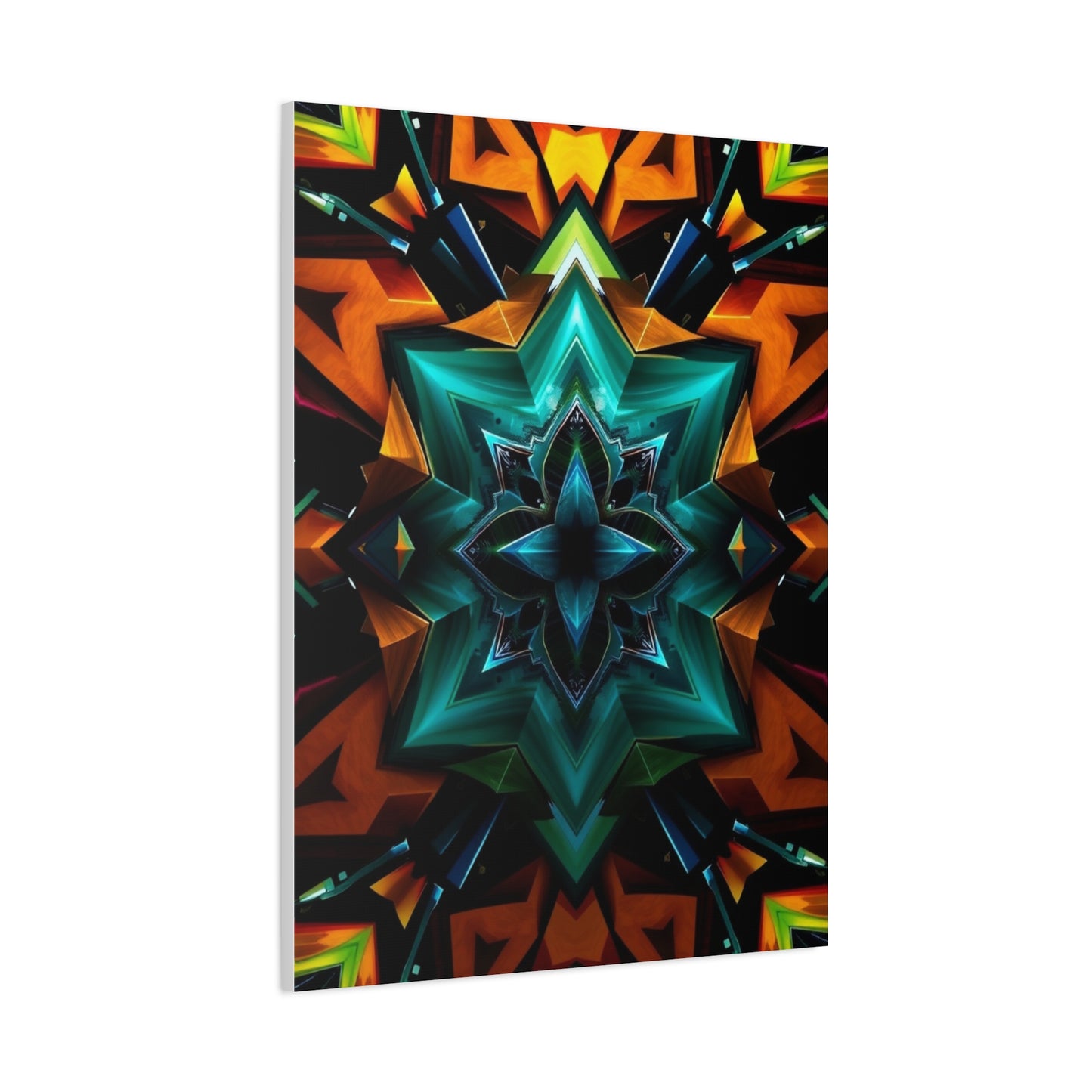 Abstract Geometric Splendor Wall Art & Canvas Print
