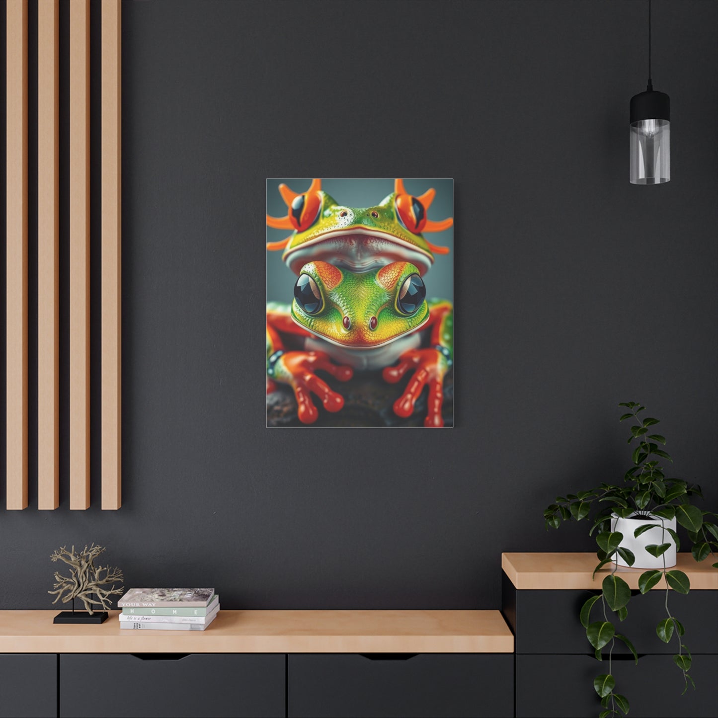 Amphibian Elegance Canvas