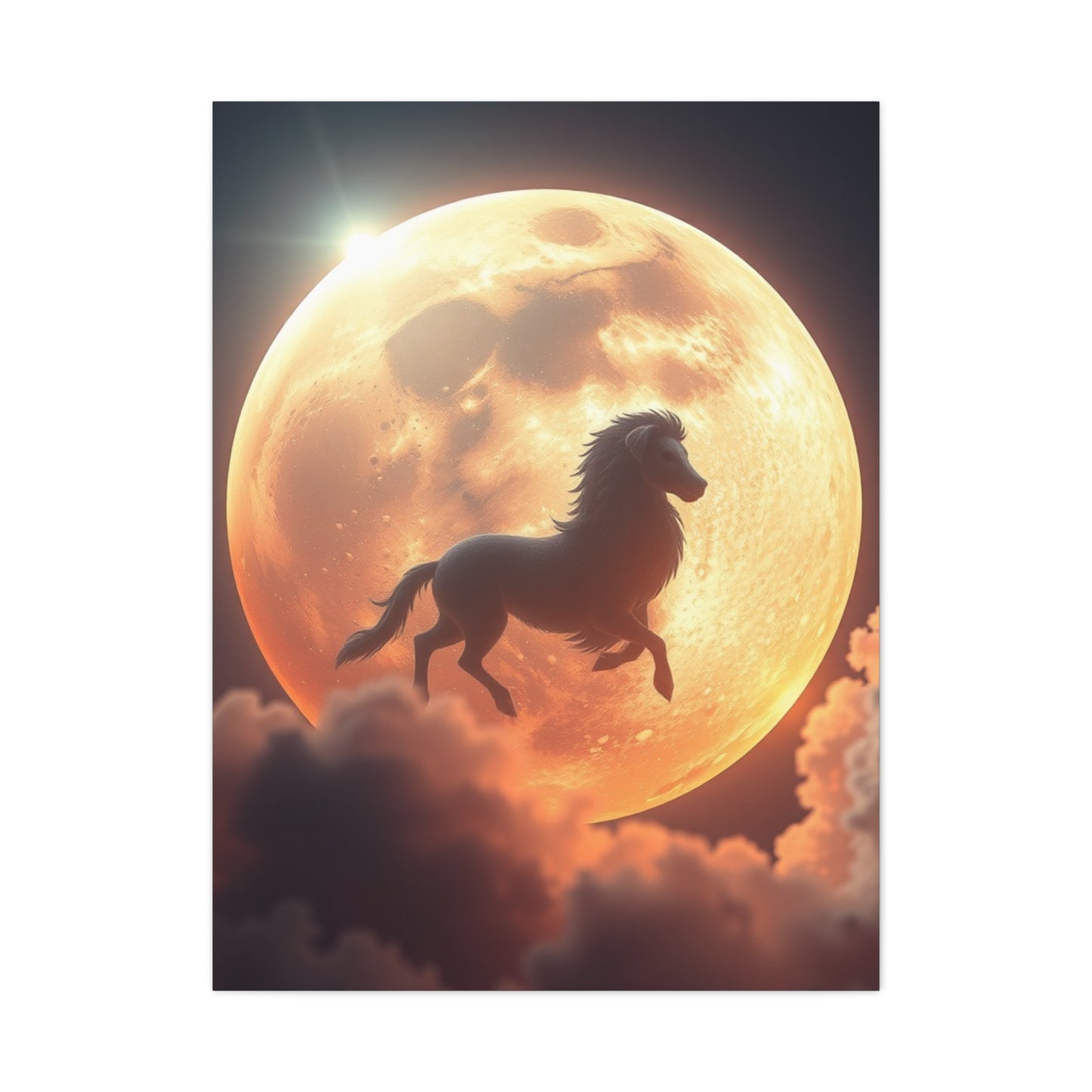 Celestial Glow Canvas Wall Art & Canvas Print