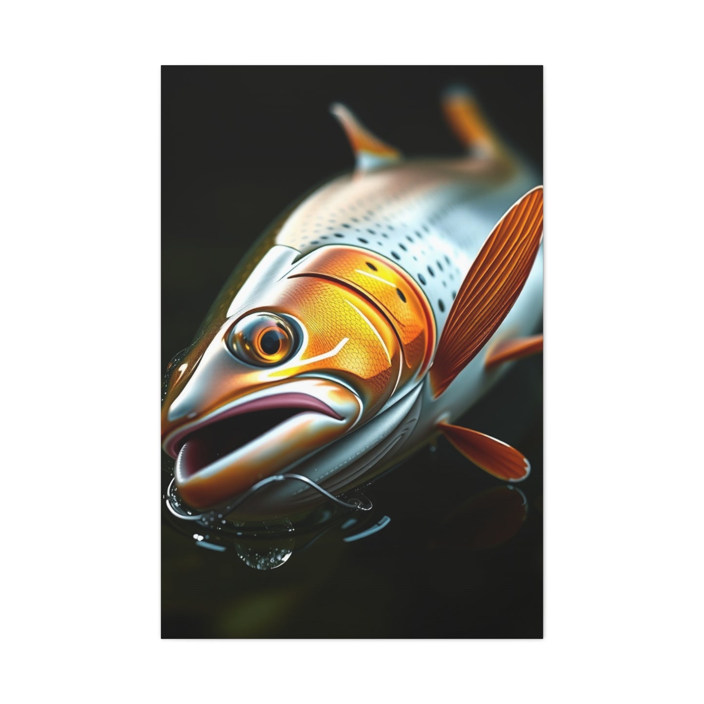 Masterpiece Trout Art Vision Wall Art & Canvas Print