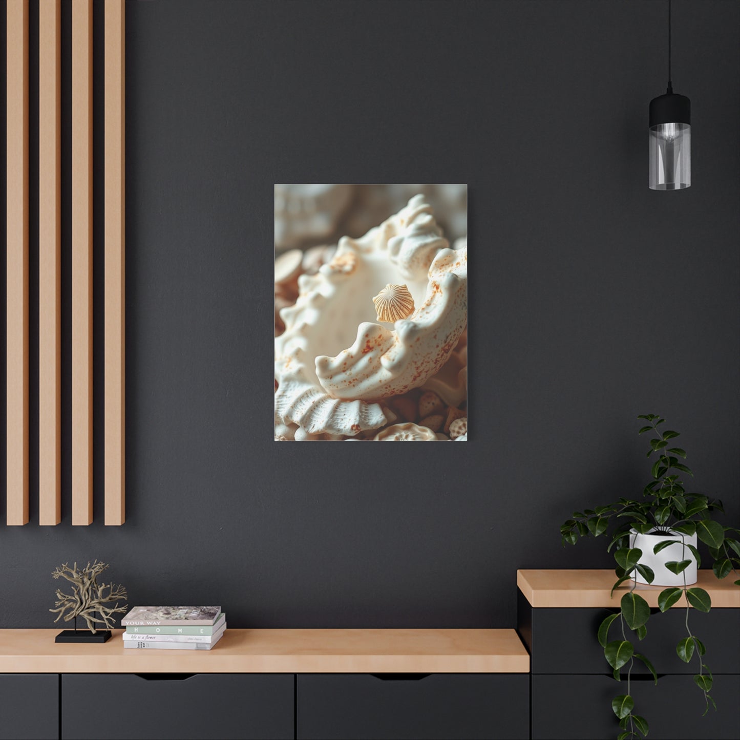 Masterpiece Sea Shell Art Vision Wall Art & Canvas Print